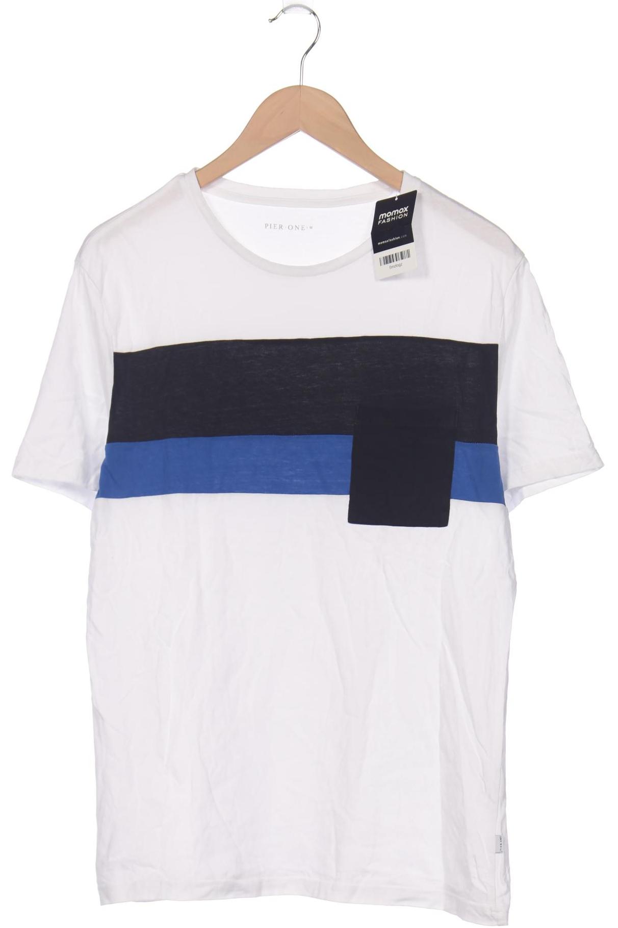 

pier one Herren T-Shirt, weiß, Gr. 48