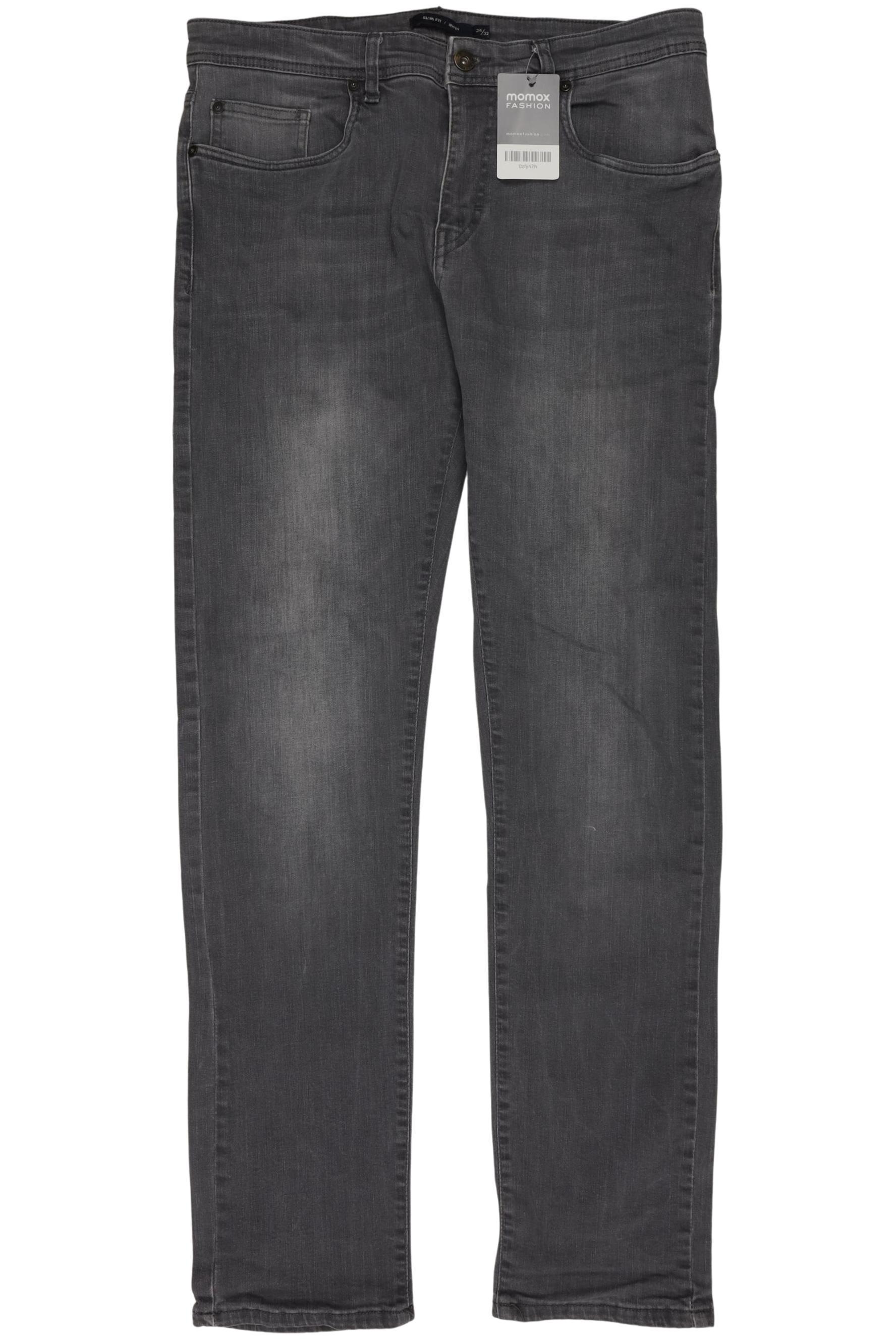 

pier one Herren Jeans, grau, Gr. 34