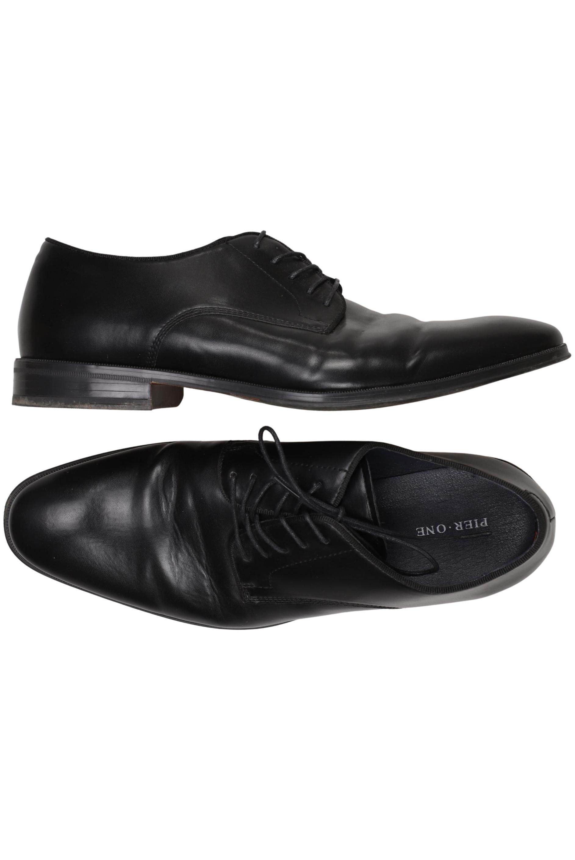 

pier one Herren Halbschuh, schwarz, Gr. 43