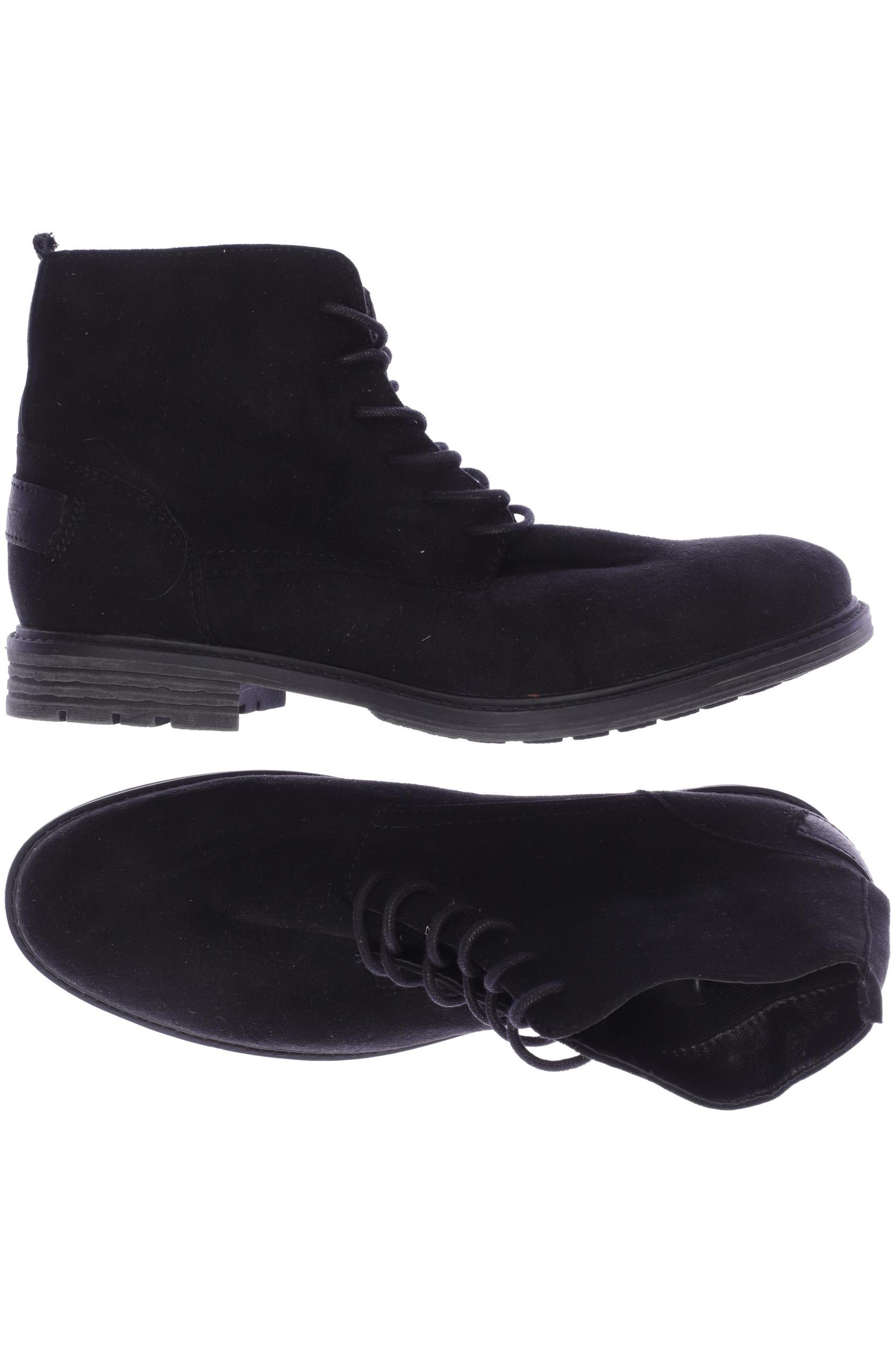 

pier one Herren Stiefel, schwarz, Gr. 42