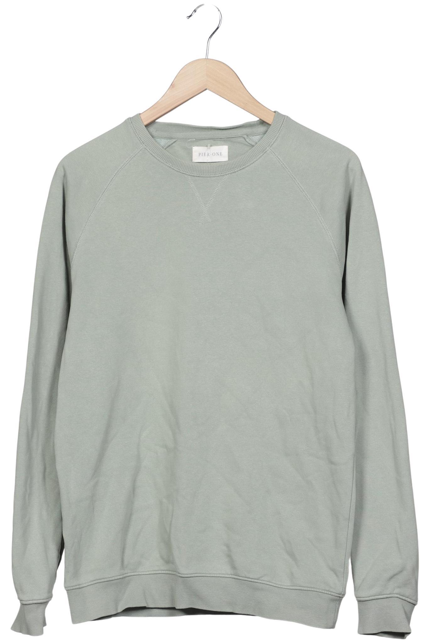 Thumbnail - pier one Herren Sweatshirt, hellgrün, Gr. 52