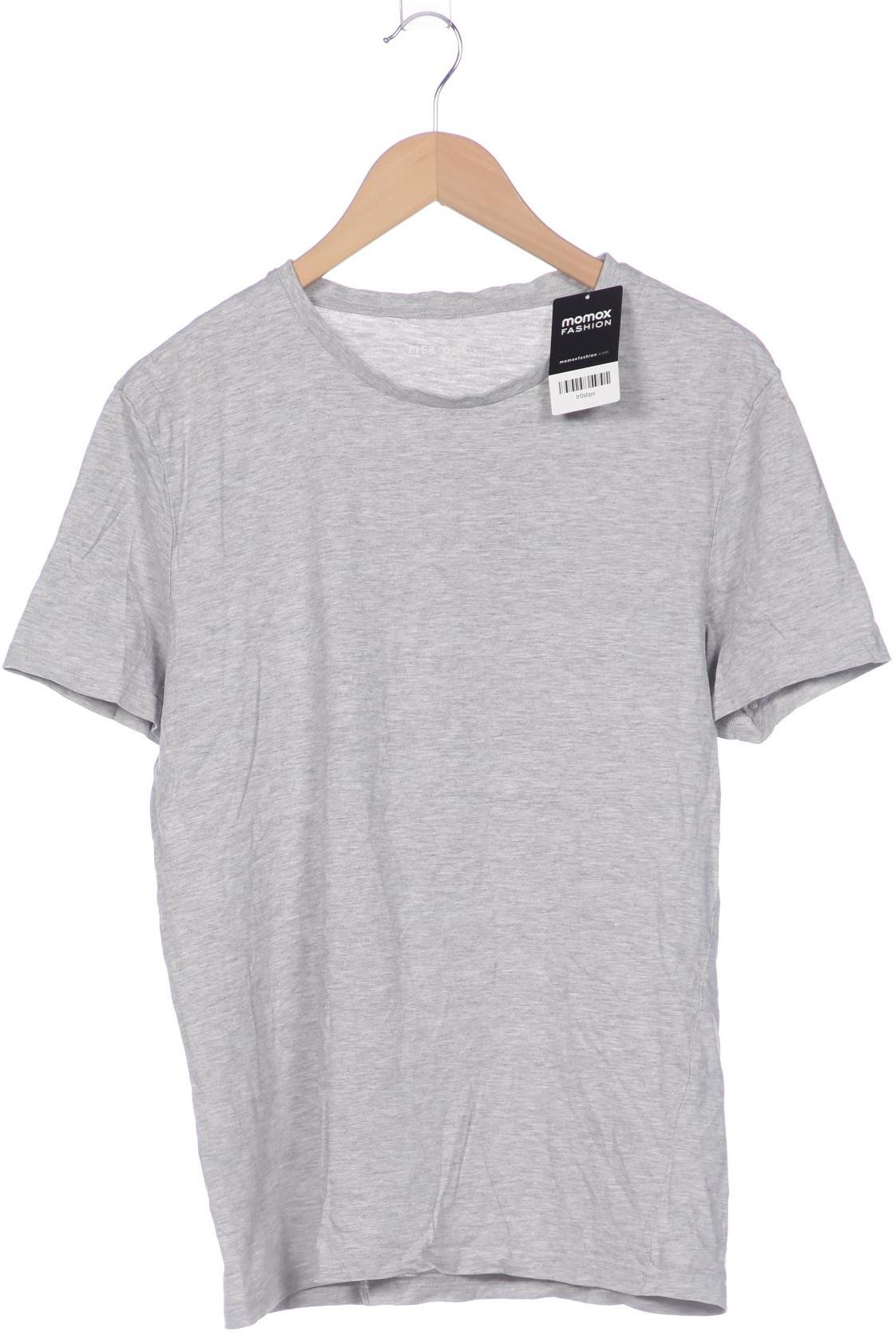 

pier one Herren T-Shirt, grau, Gr. 48