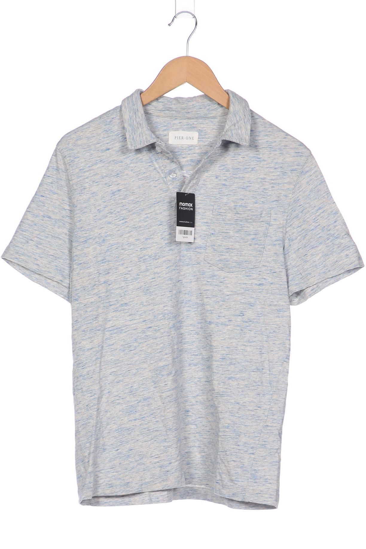 

pier one Herren Poloshirt, hellblau, Gr. 52