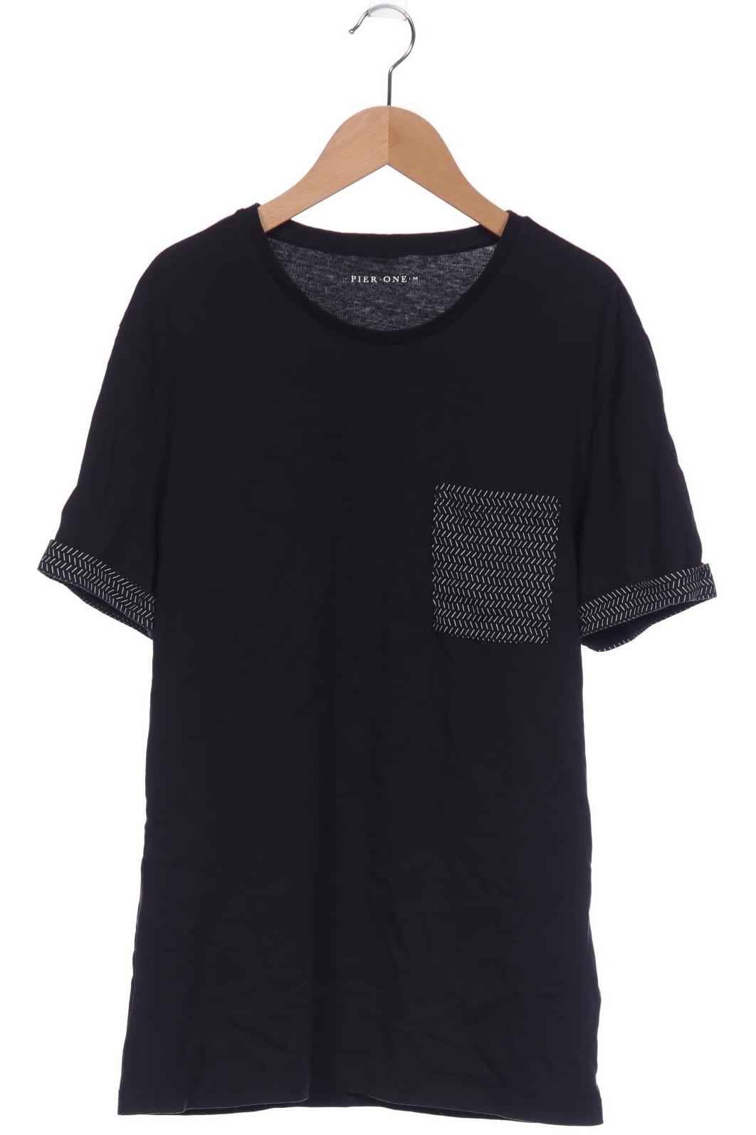 

pier one Herren T-Shirt, schwarz