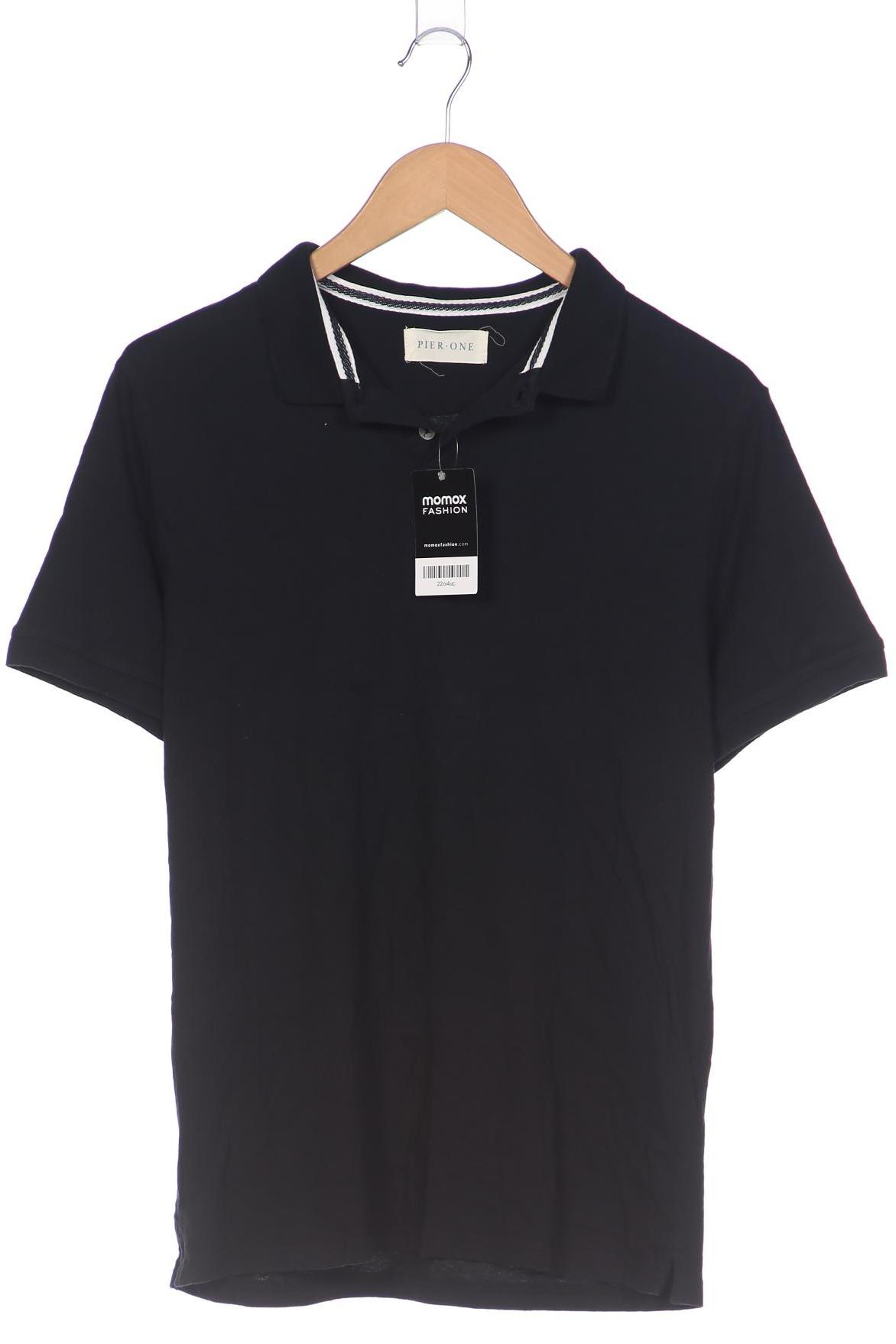 

pier one Herren Poloshirt, schwarz, Gr. 52
