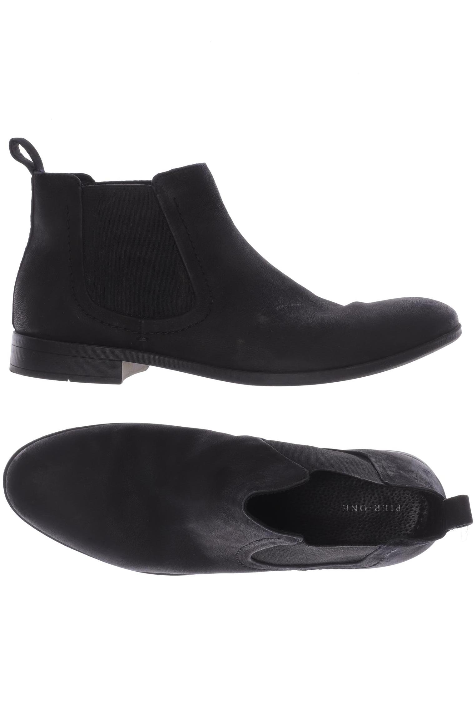 Thumbnail - pier one Herren Stiefel, schwarz, Gr. 43