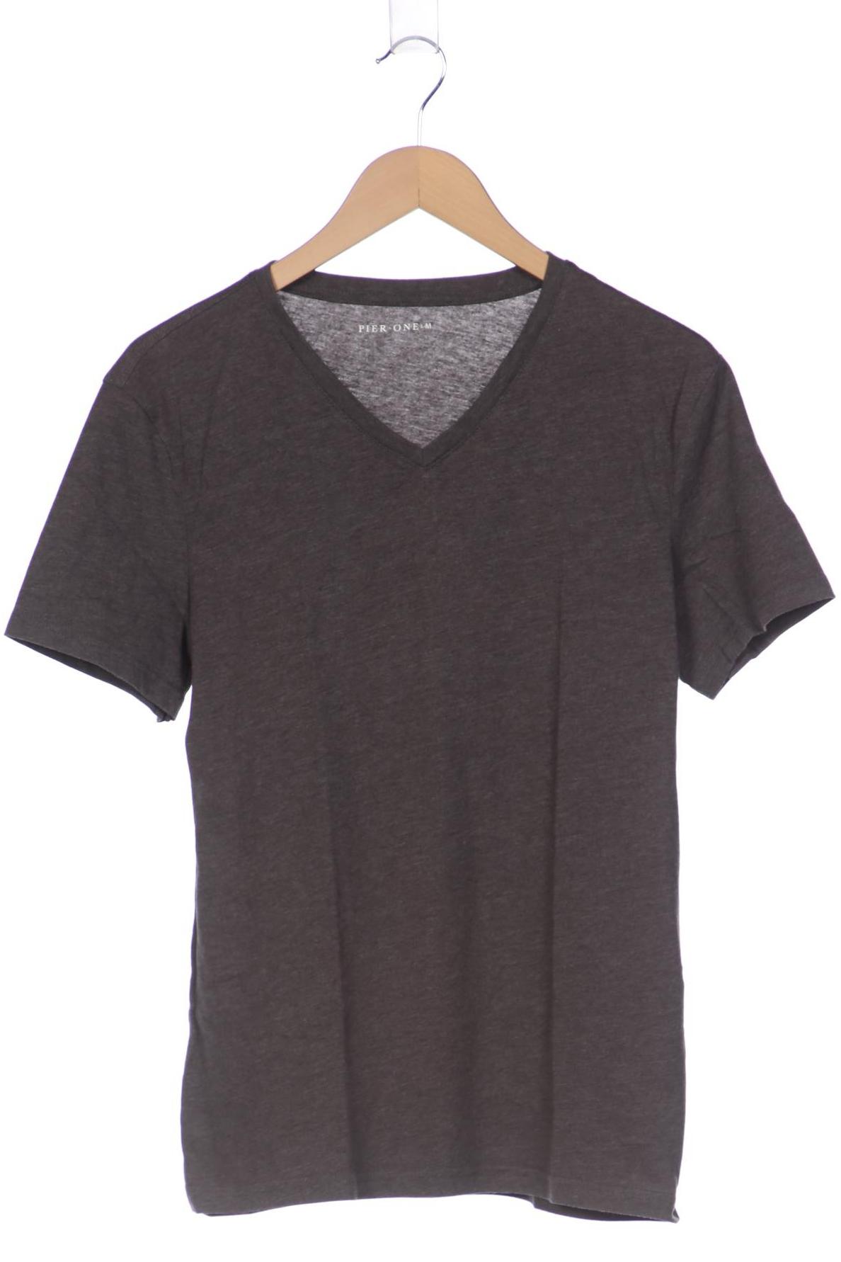 

pier one Herren T-Shirt, grau, Gr. 48