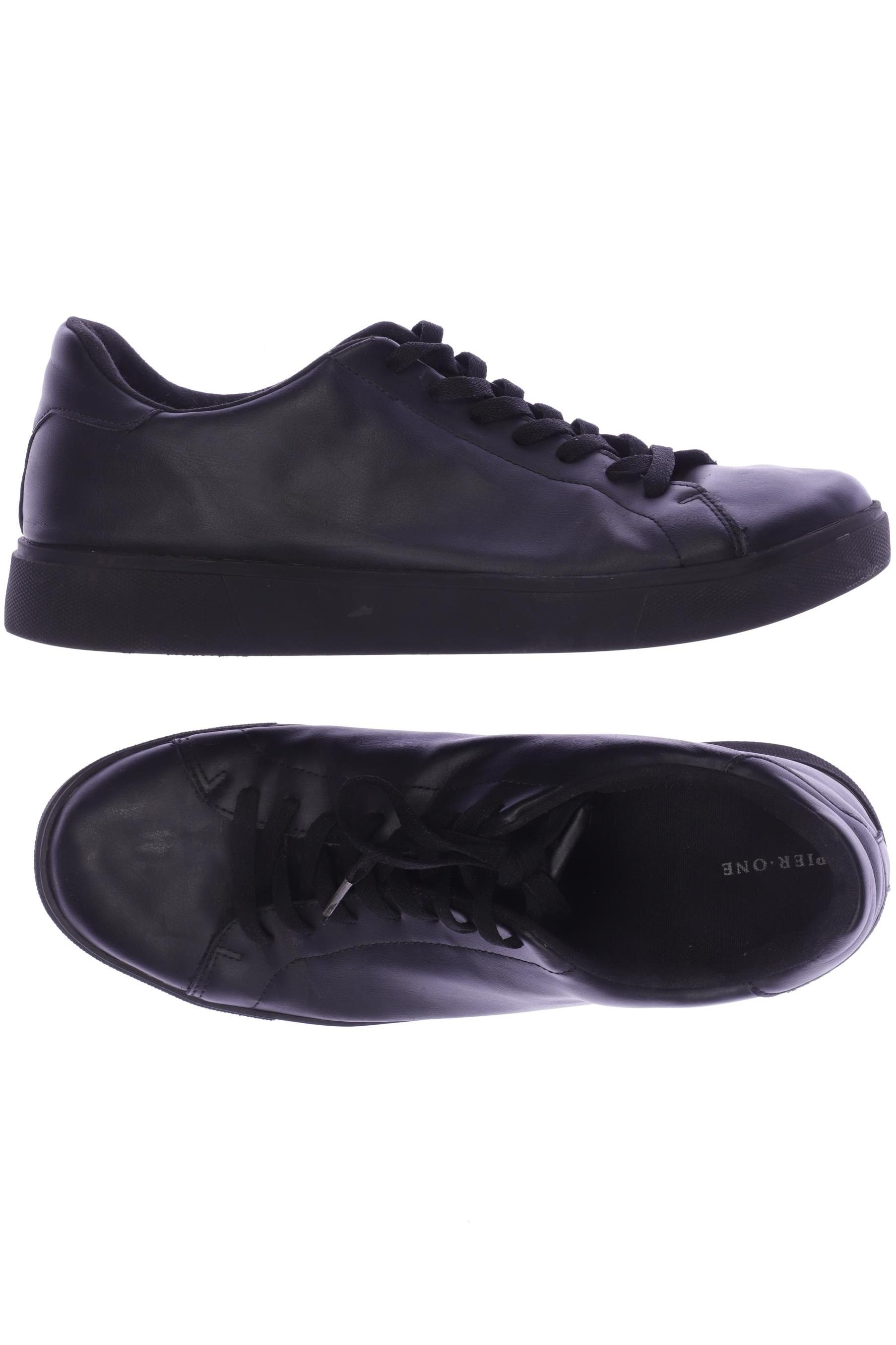 

pier one Herren Sneakers, schwarz, Gr. 48