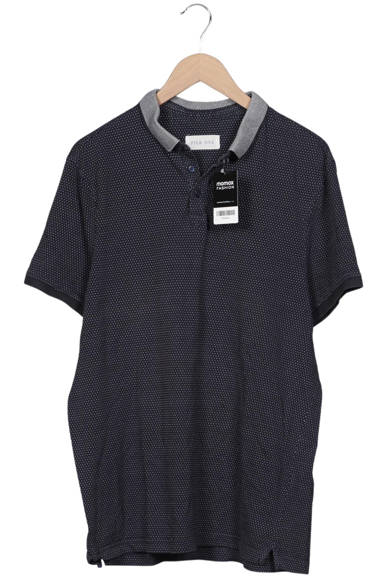 

pier one Herren Poloshirt, marineblau, Gr. 56