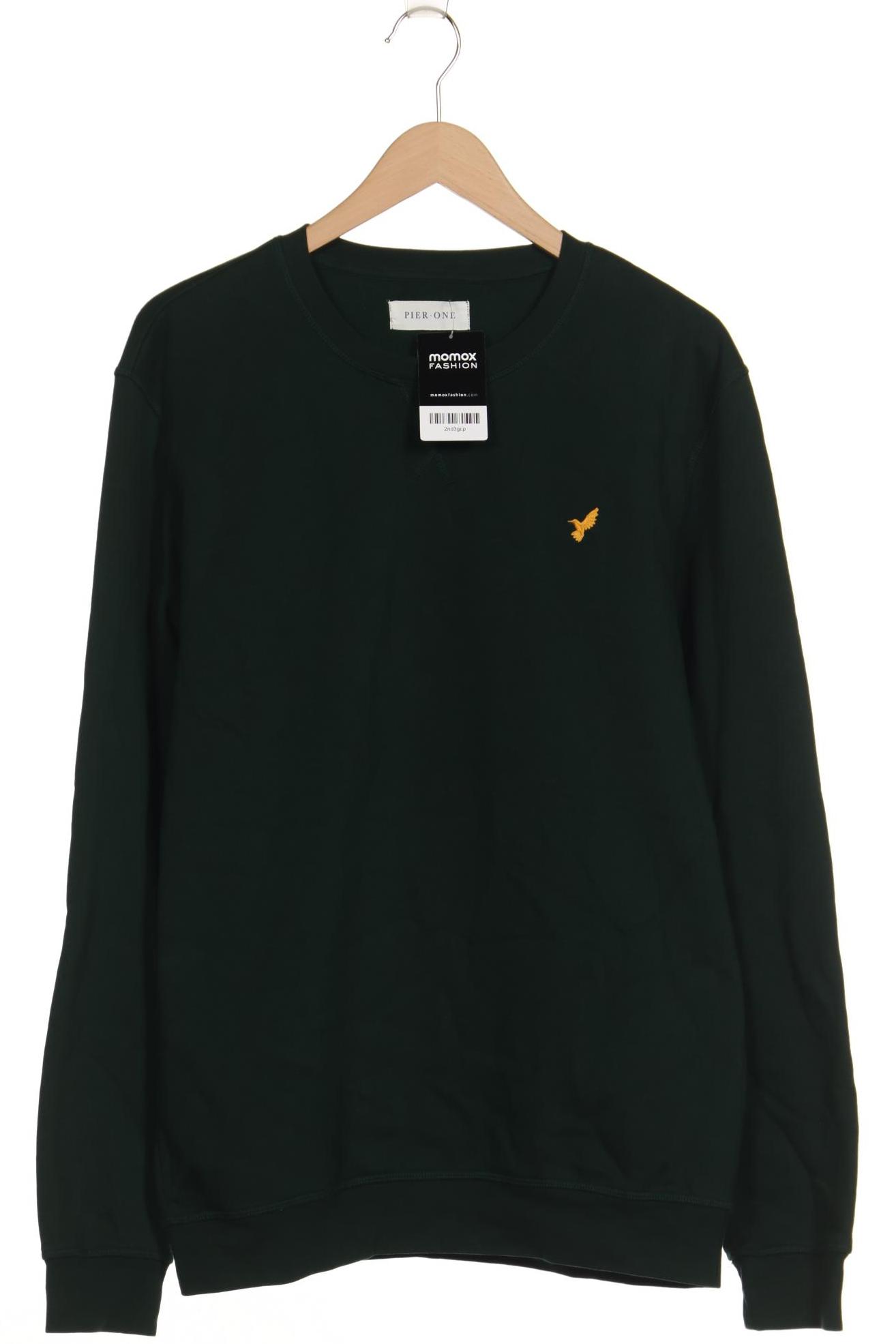 

pier one Herren Sweatshirt, grün, Gr. 56