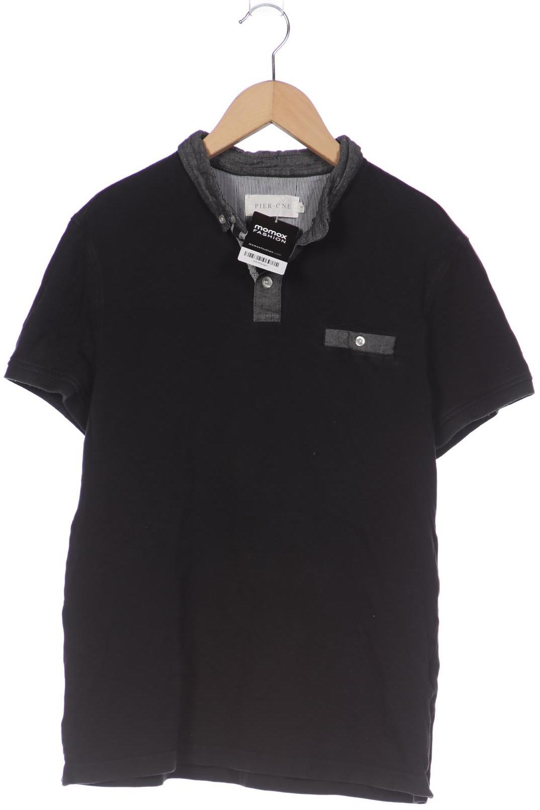 

pier one Herren Poloshirt, schwarz