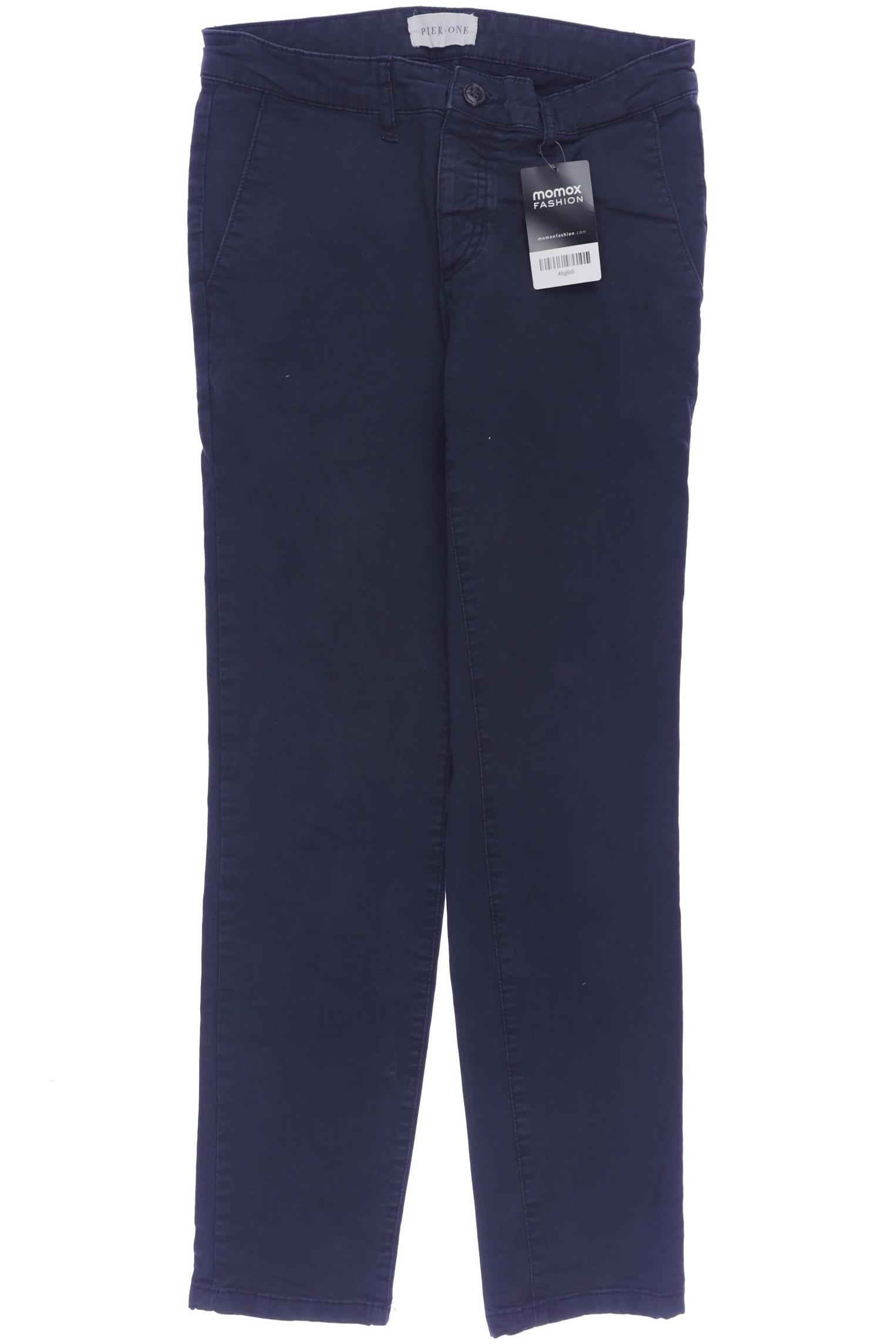 

pier one Herren Stoffhose, marineblau, Gr. 29