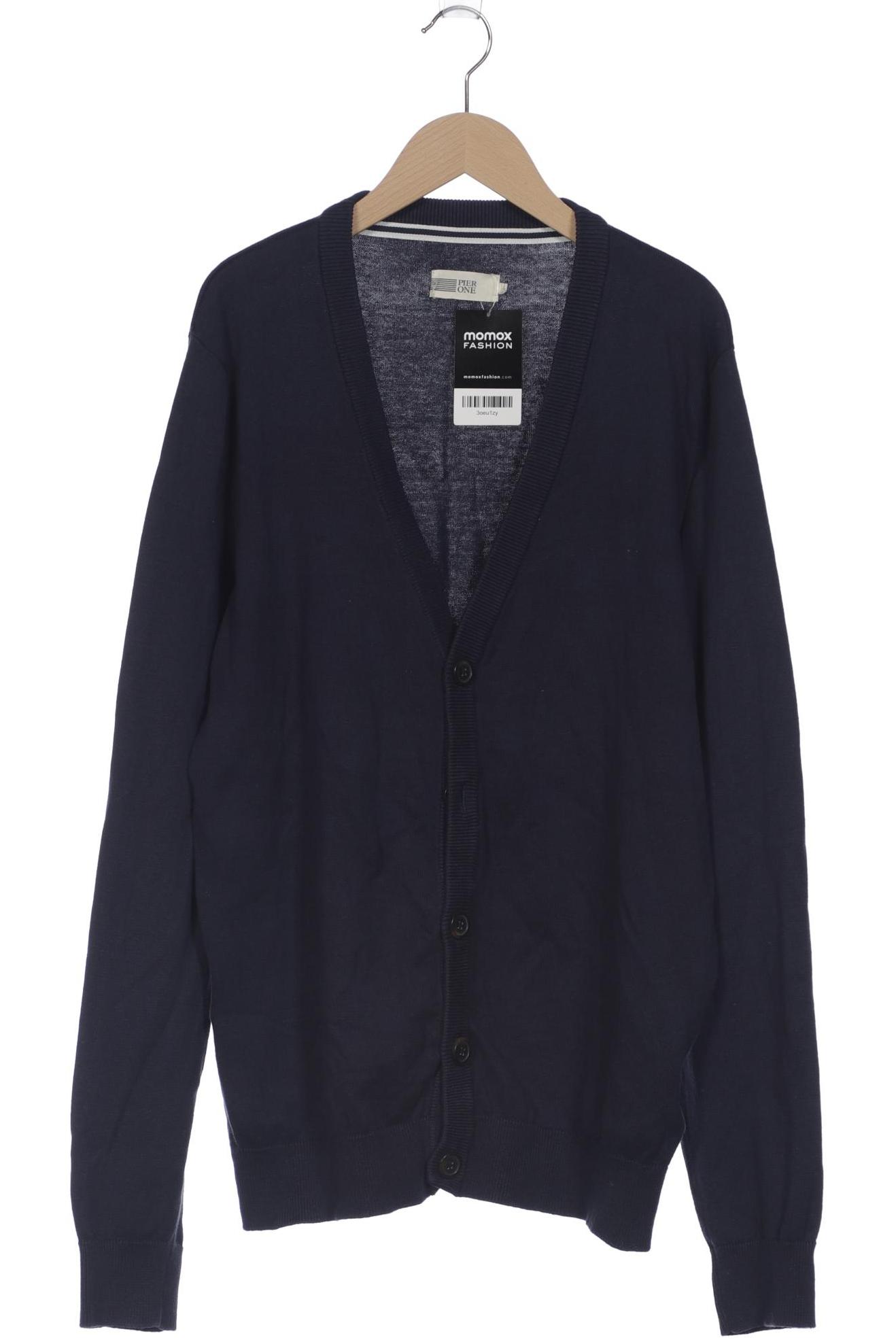 

pier one Herren Strickjacke, marineblau, Gr. 52