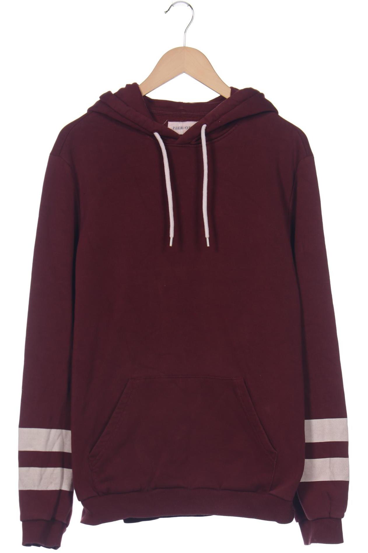 

pier one Herren Kapuzenpullover, bordeaux