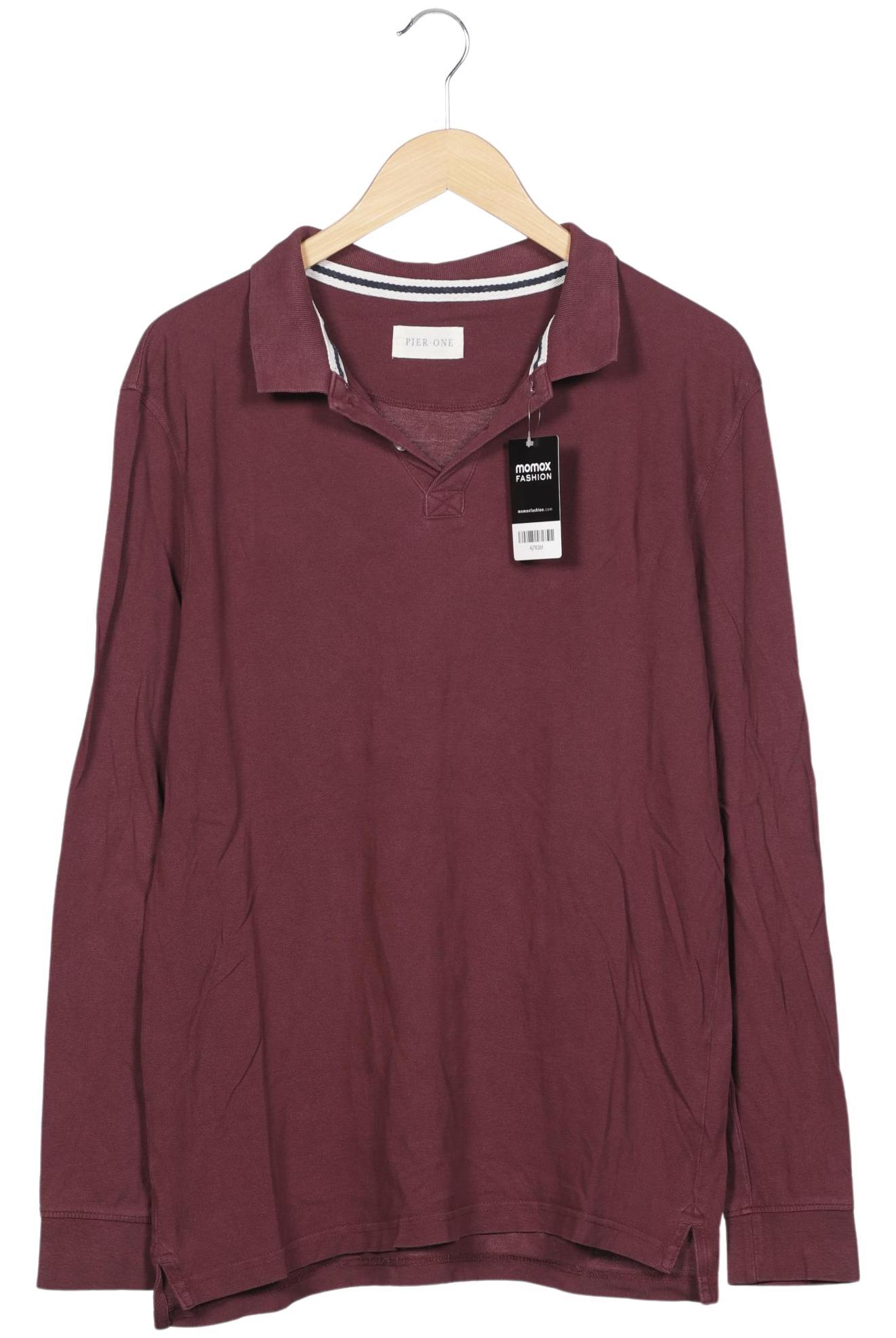 

pier one Herren Poloshirt, bordeaux, Gr. 54