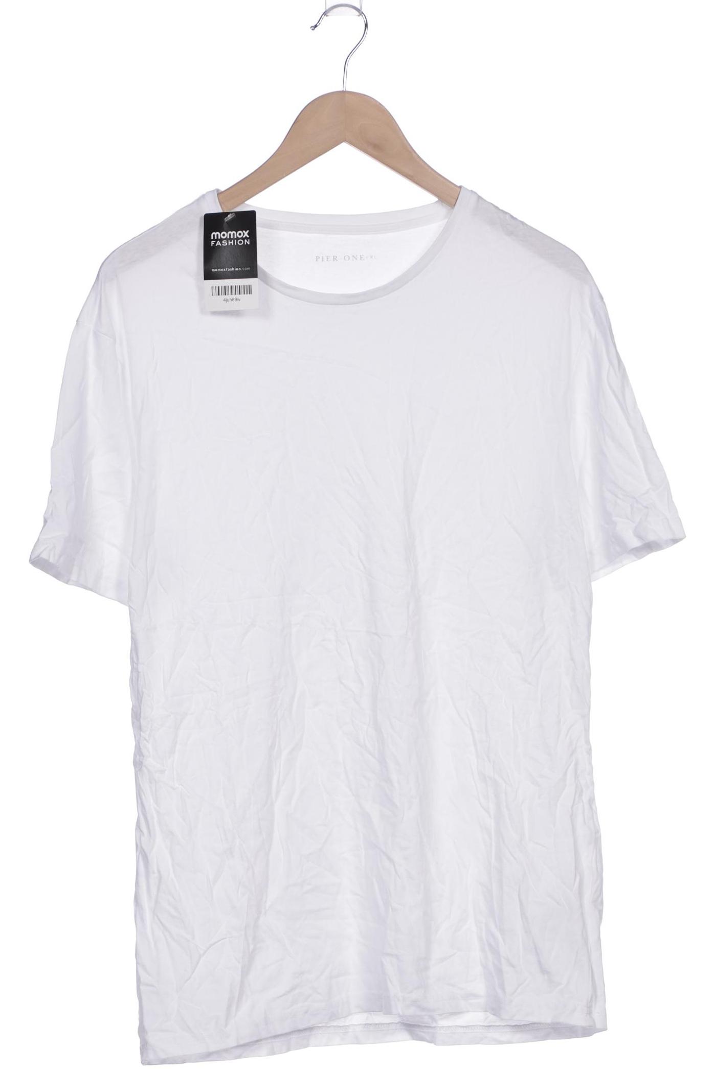 

pier one Herren T-Shirt, weiß, Gr. 54
