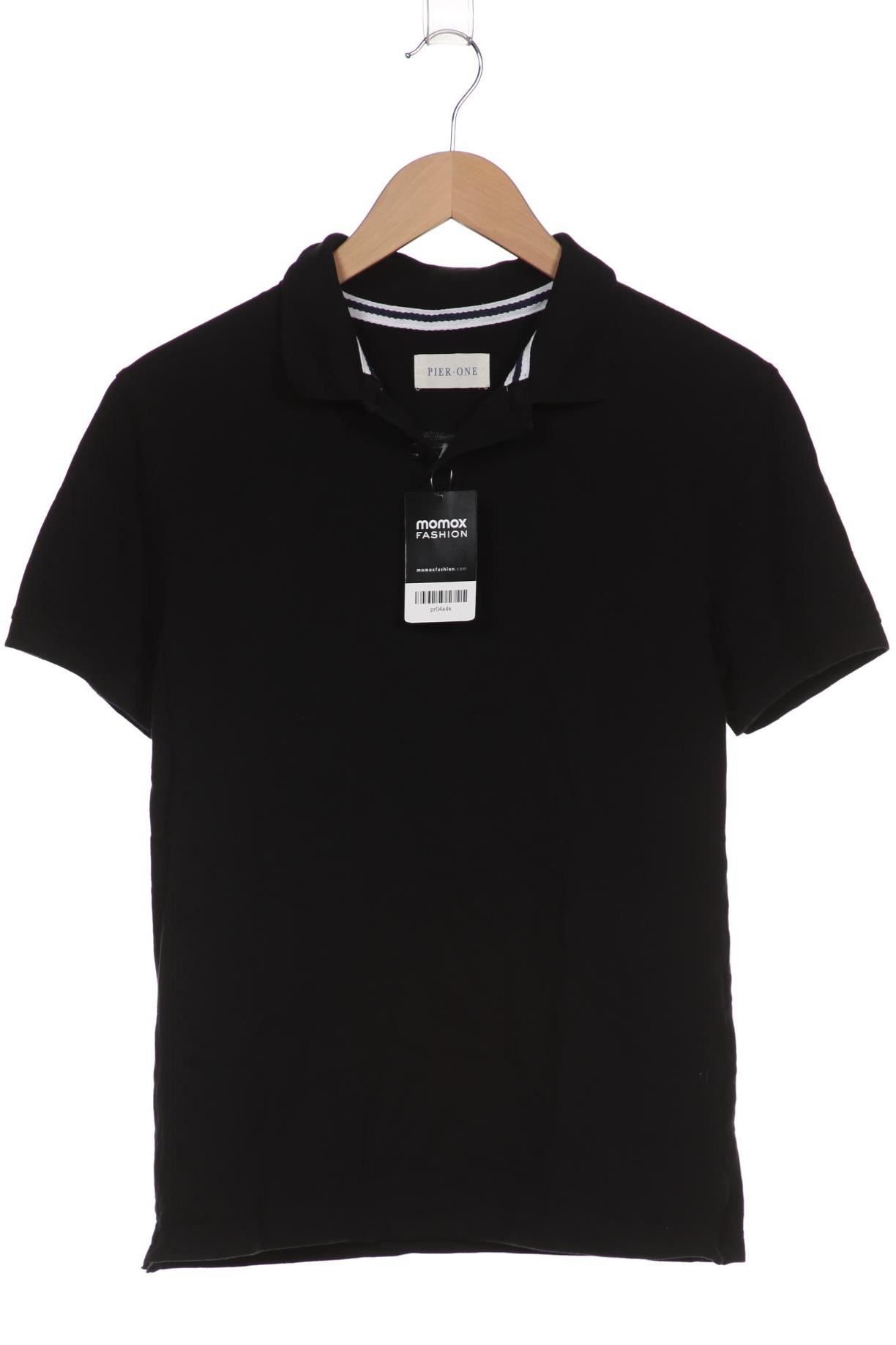 

pier one Herren Poloshirt, schwarz, Gr. 48