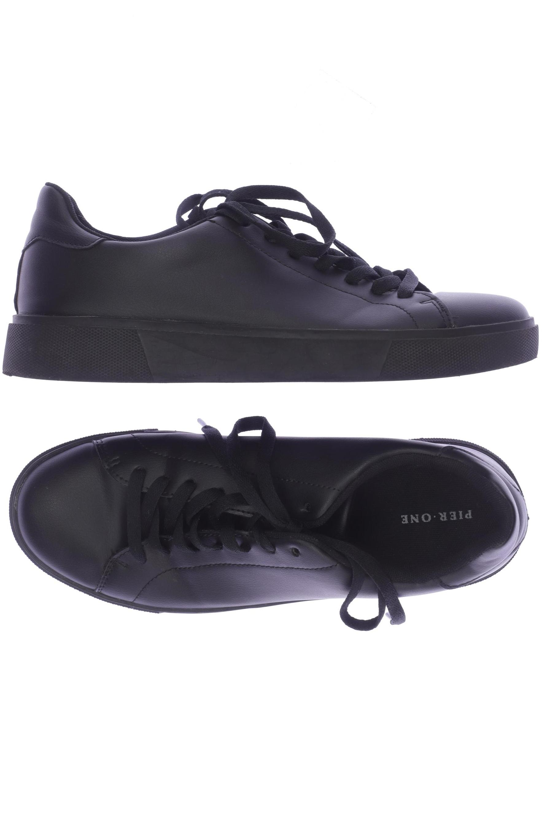 

pier one Herren Sneakers, schwarz, Gr. 41.5