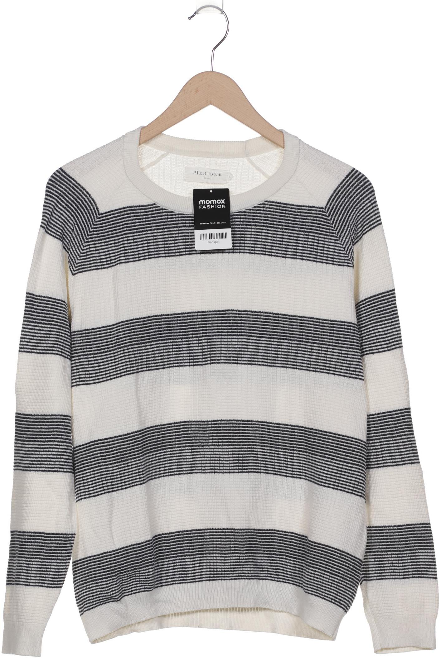 

pier one Herren Pullover, weiß, Gr. 52
