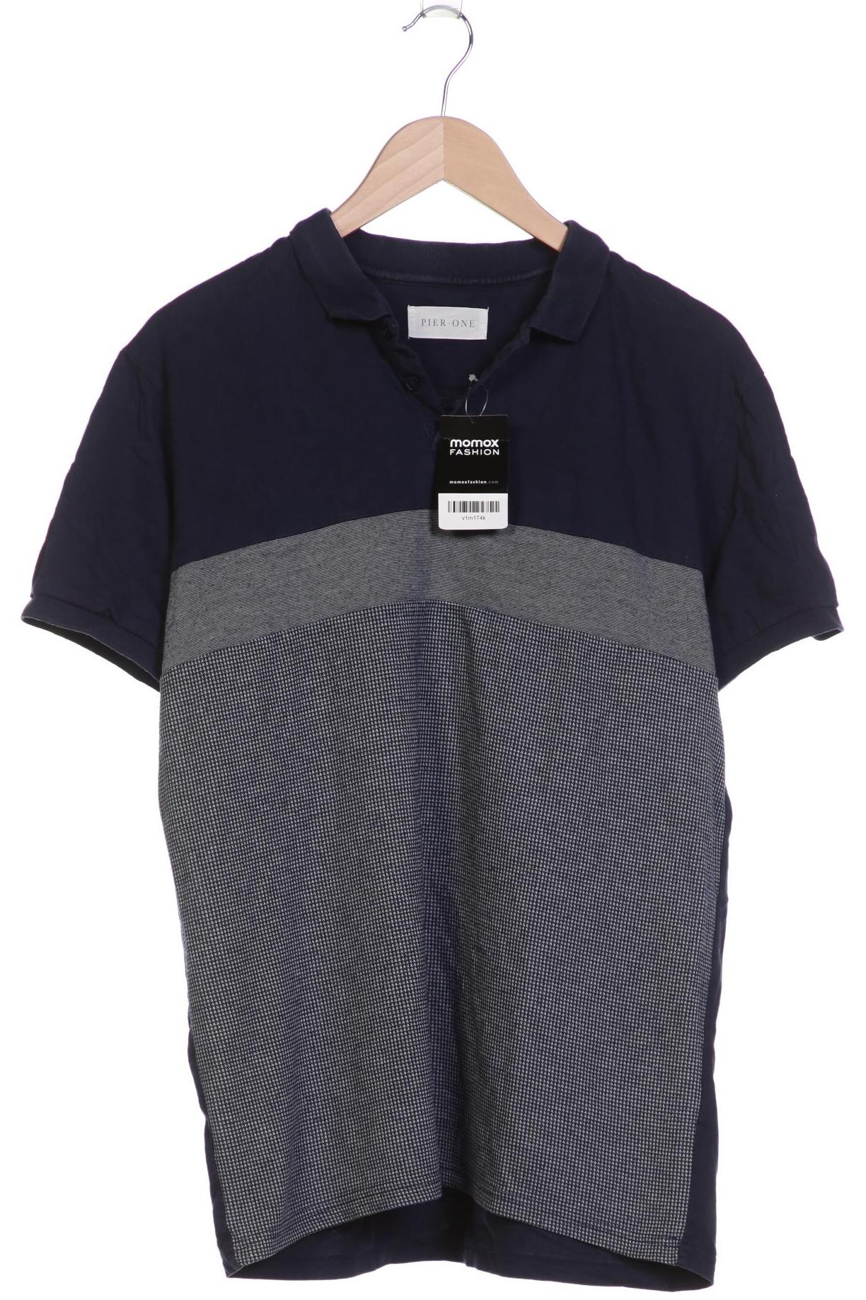 

pier one Herren Poloshirt, marineblau, Gr. 54