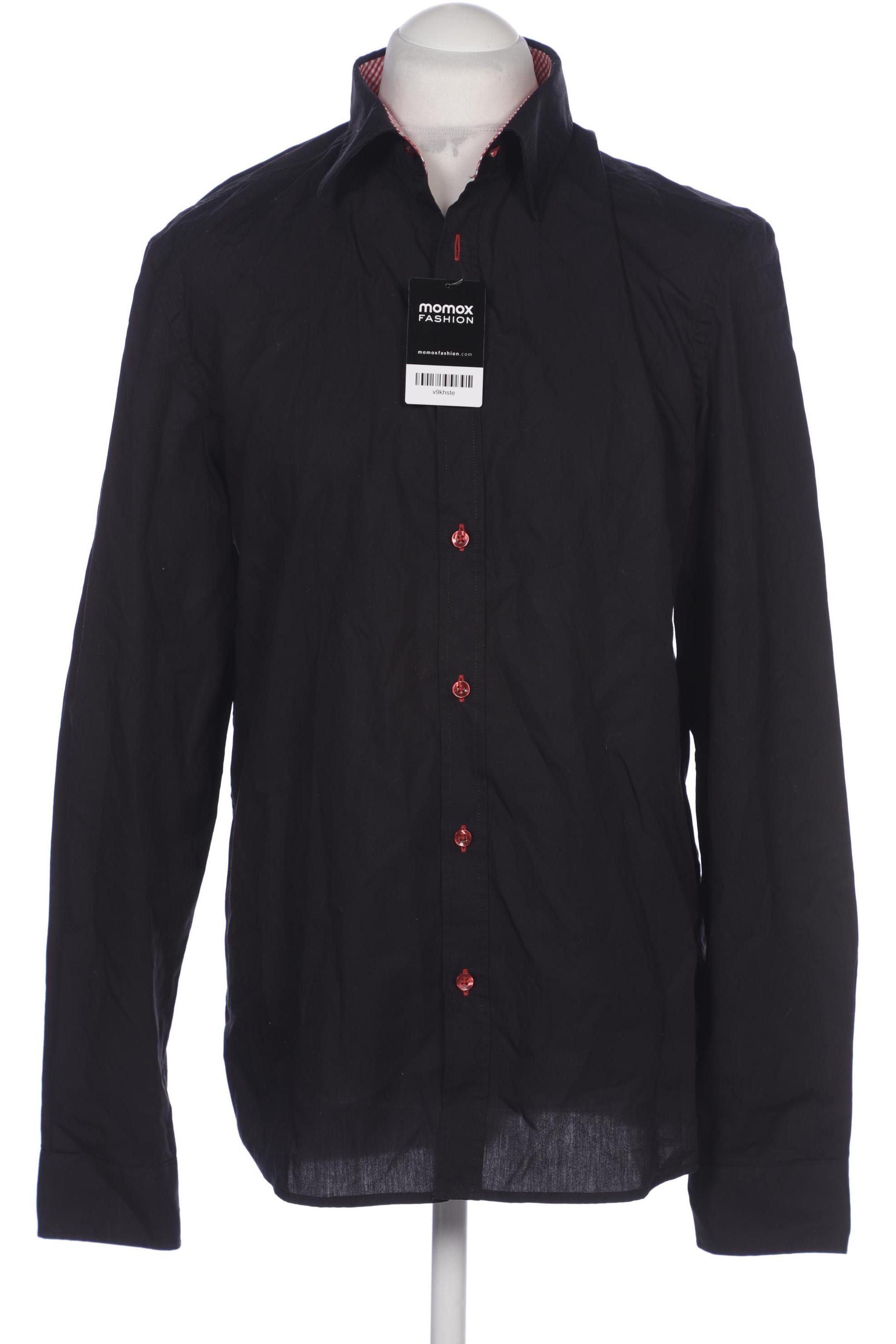 

pier one Herren Hemd, schwarz, Gr. 54