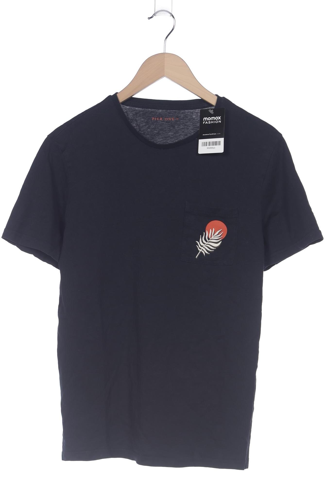 

pier one Herren T-Shirt, marineblau, Gr. 48
