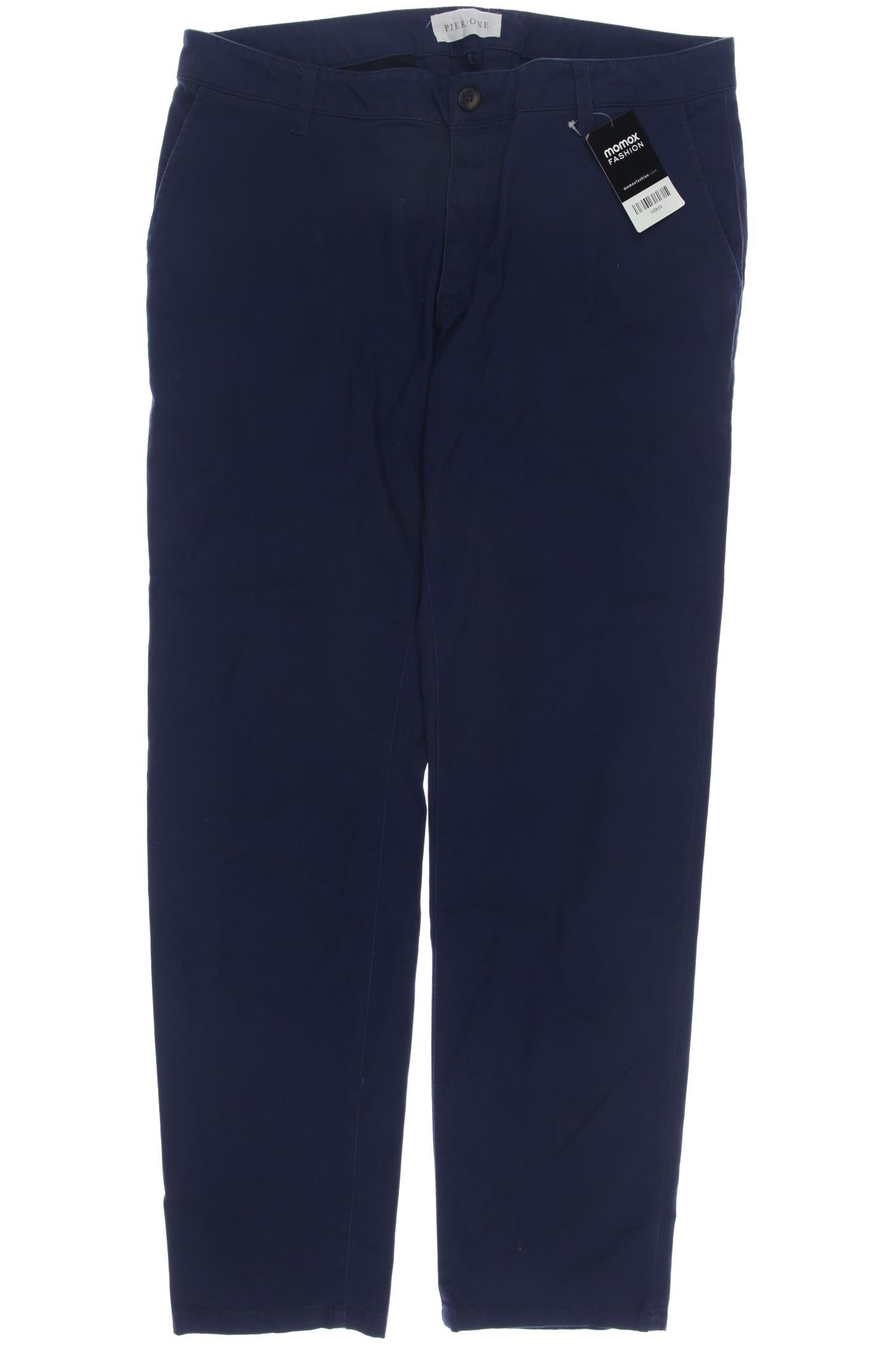 

pier one Herren Stoffhose, marineblau, Gr. 34