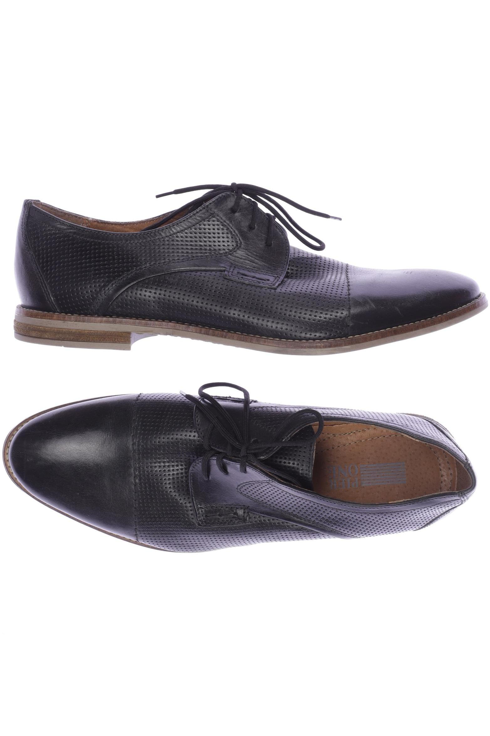 

pier one Herren Halbschuh, schwarz, Gr. 42