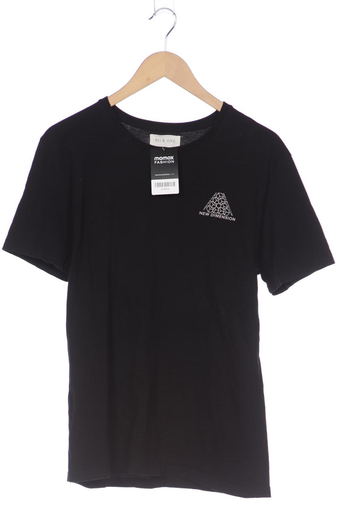 

pier one Herren T-Shirt, schwarz