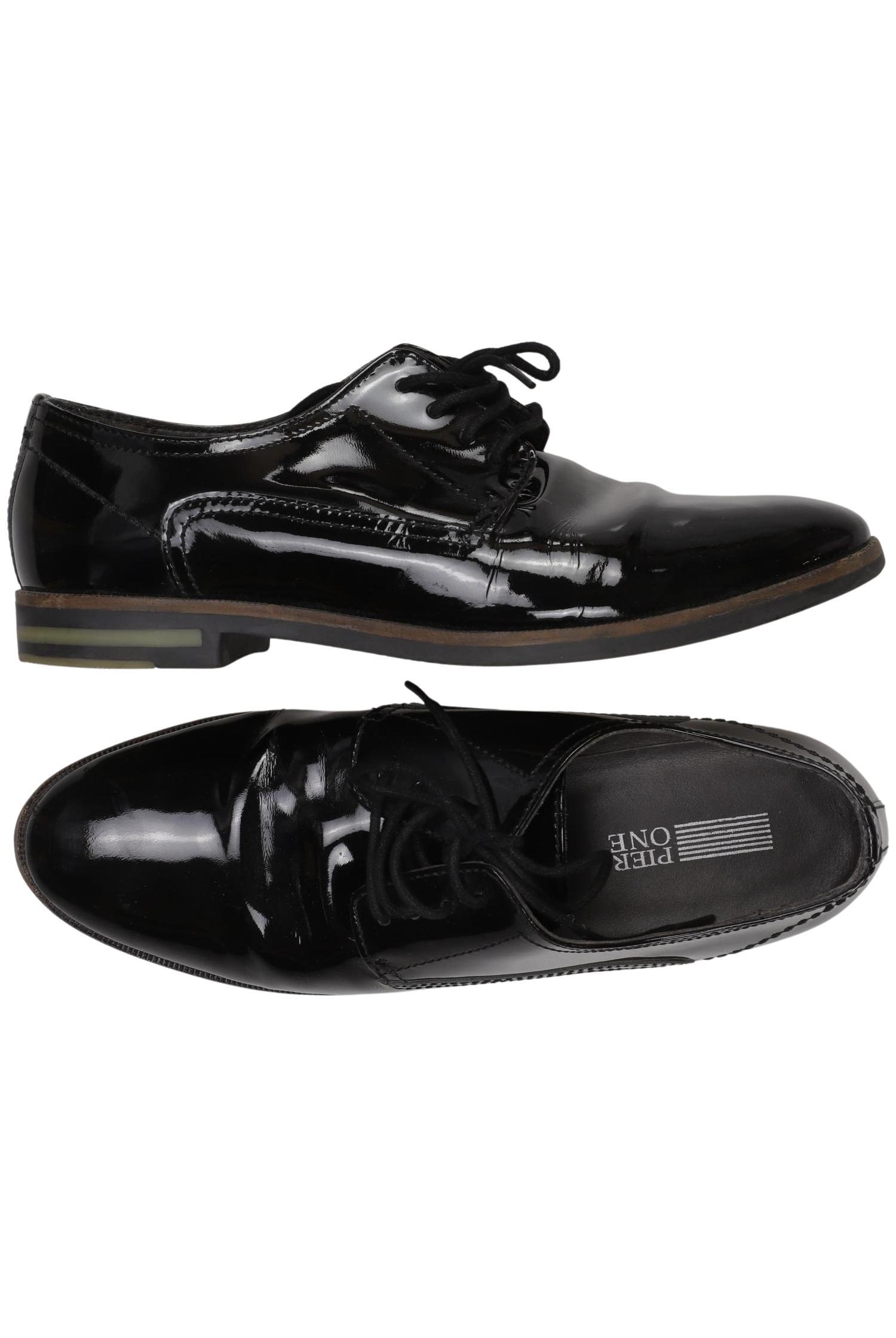 

pier one Herren Halbschuh, schwarz, Gr. 38