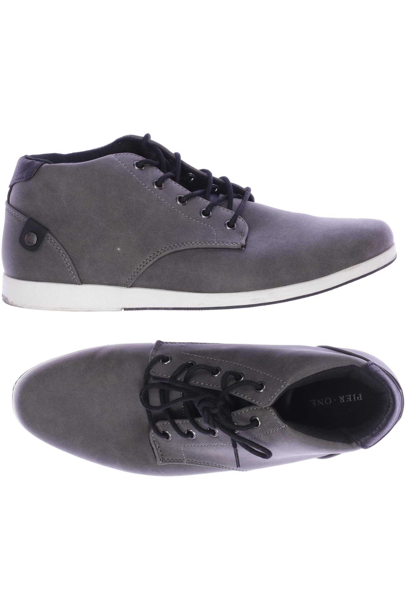 

pier one Herren Halbschuh, grau, Gr. 42