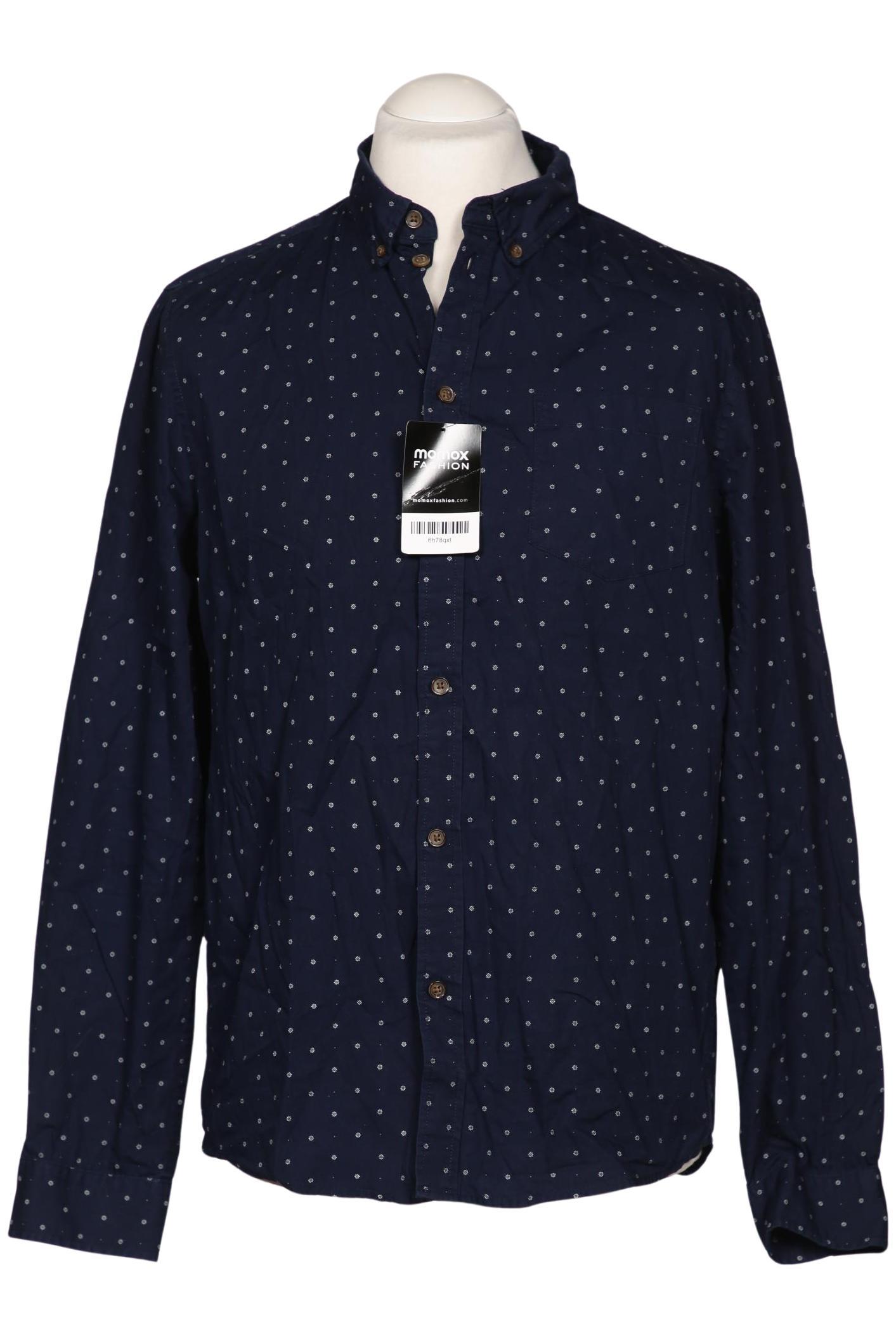 

pier one Herren Hemd, marineblau, Gr. 52