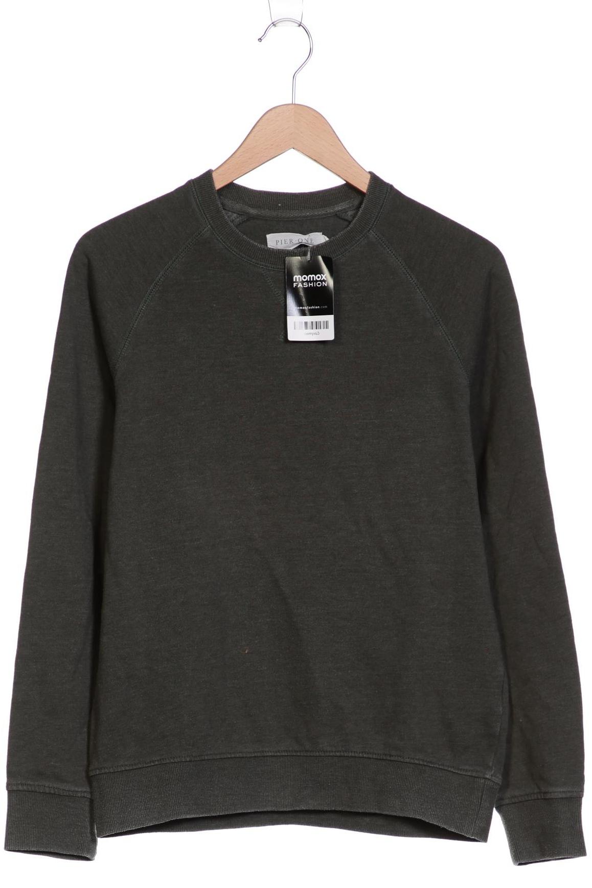 

pier one Herren Sweatshirt, grün, Gr. 48