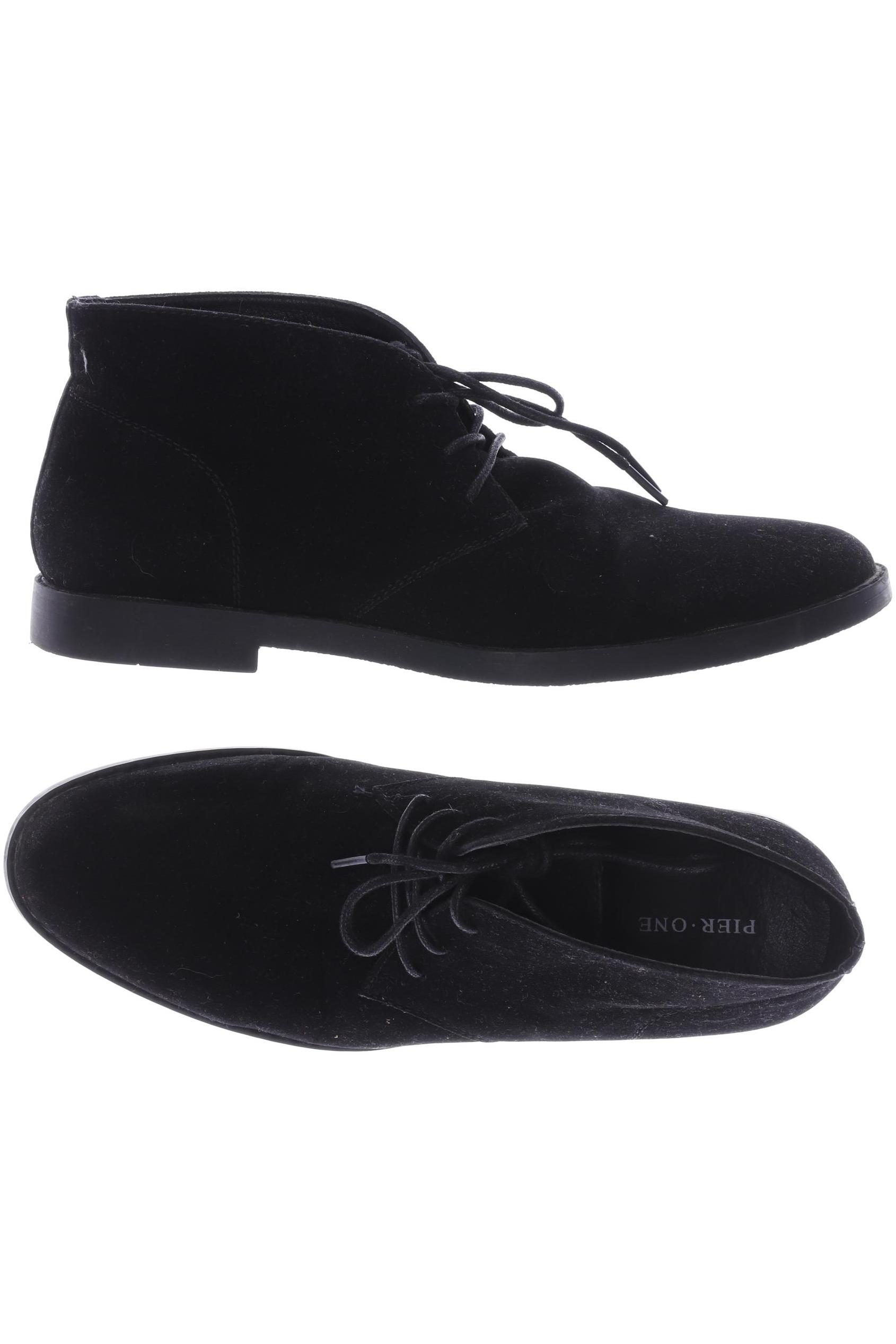 

pier one Herren Halbschuh, schwarz, Gr. 40