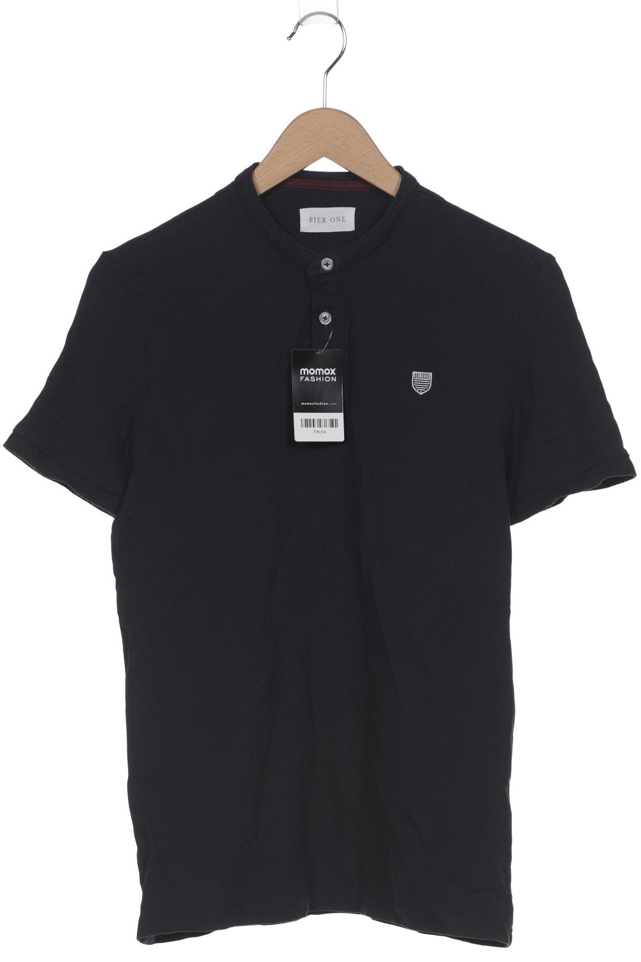 

pier one Herren T-Shirt, marineblau, Gr. 48
