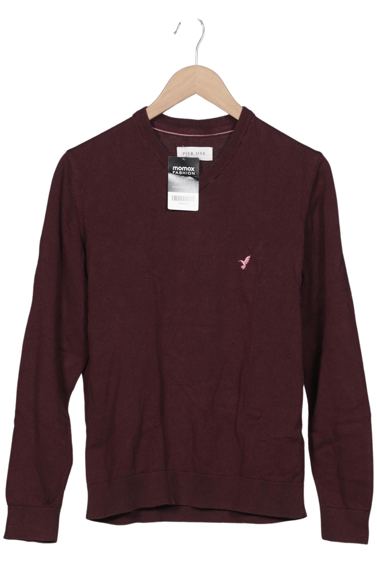 

pier one Herren Pullover, bordeaux, Gr. 52