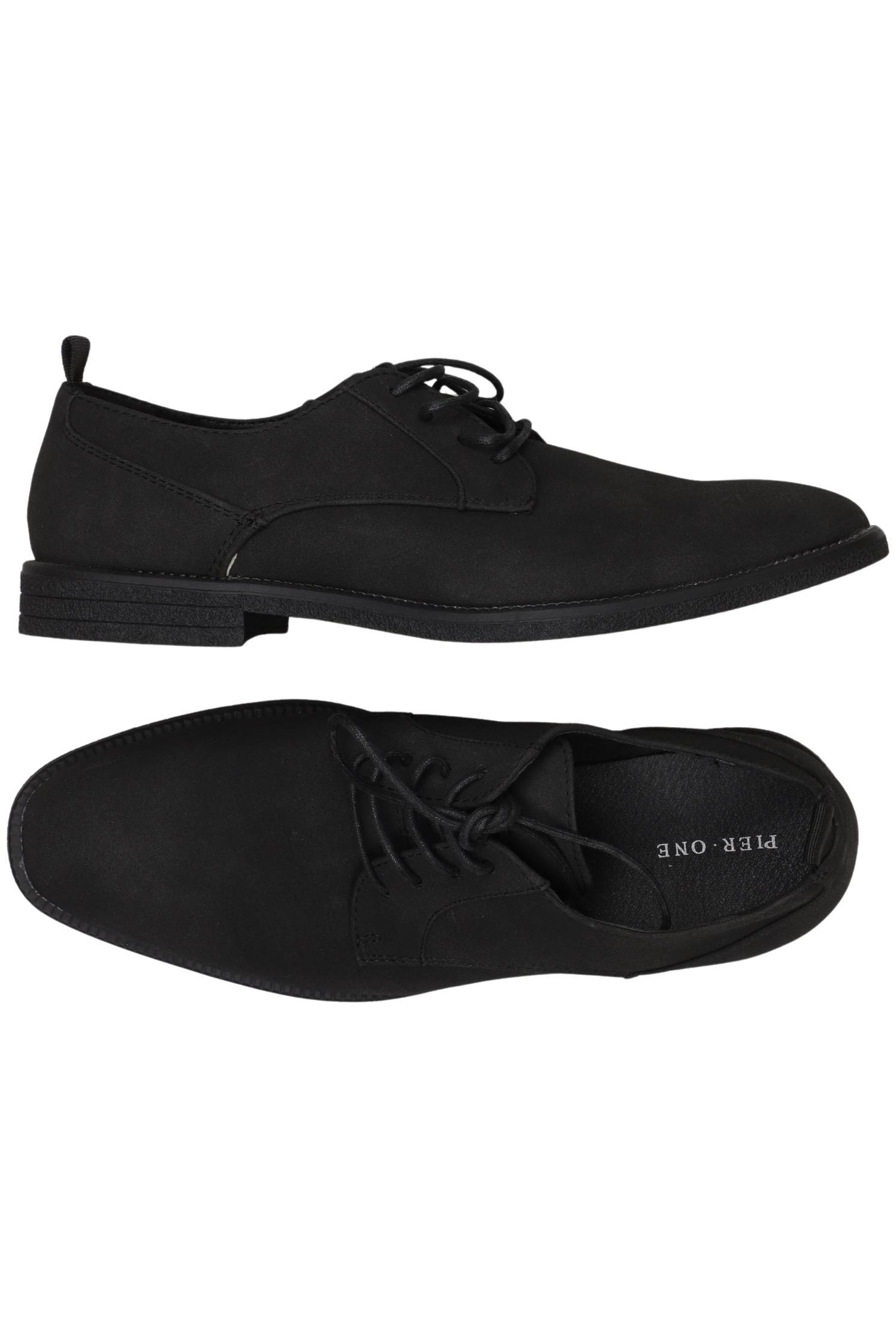 

pier one Herren Halbschuh, schwarz, Gr. 40