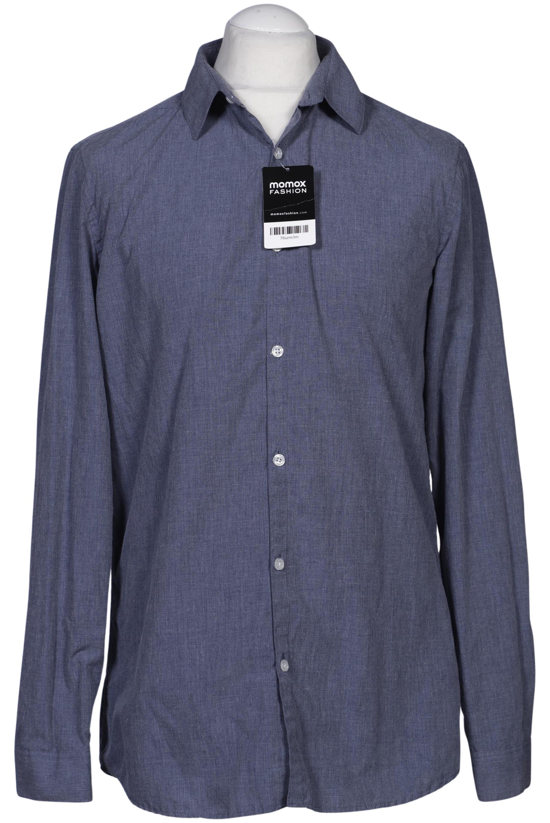 

pier one Herren Hemd, marineblau, Gr. 48