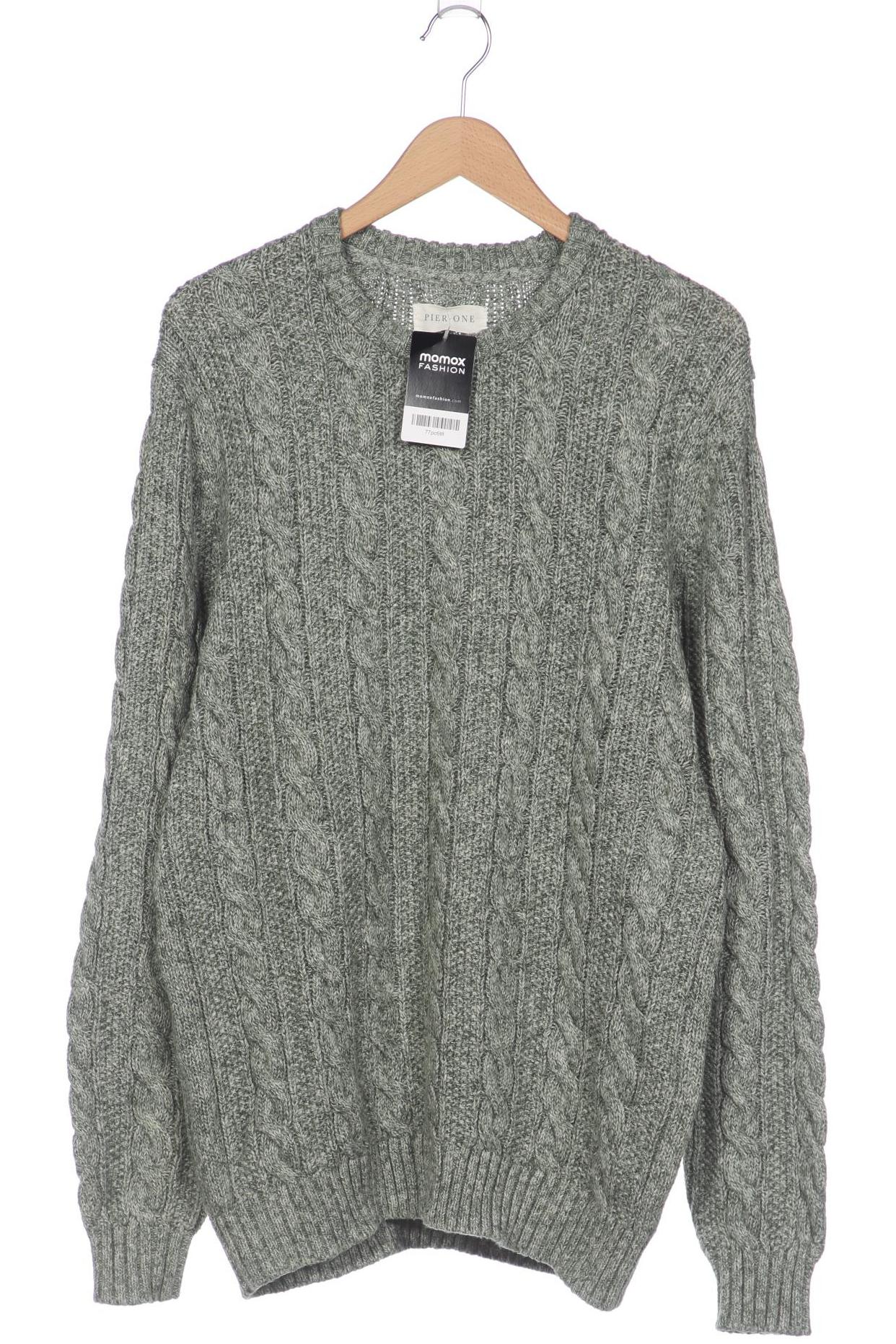 

pier one Herren Pullover, grün, Gr. 56