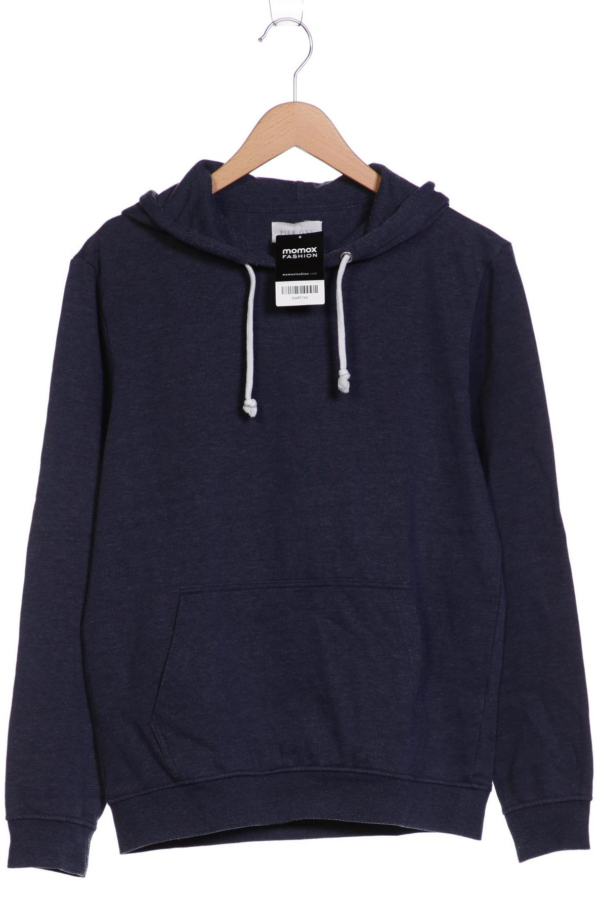 

pier one Herren Kapuzenpullover, blau