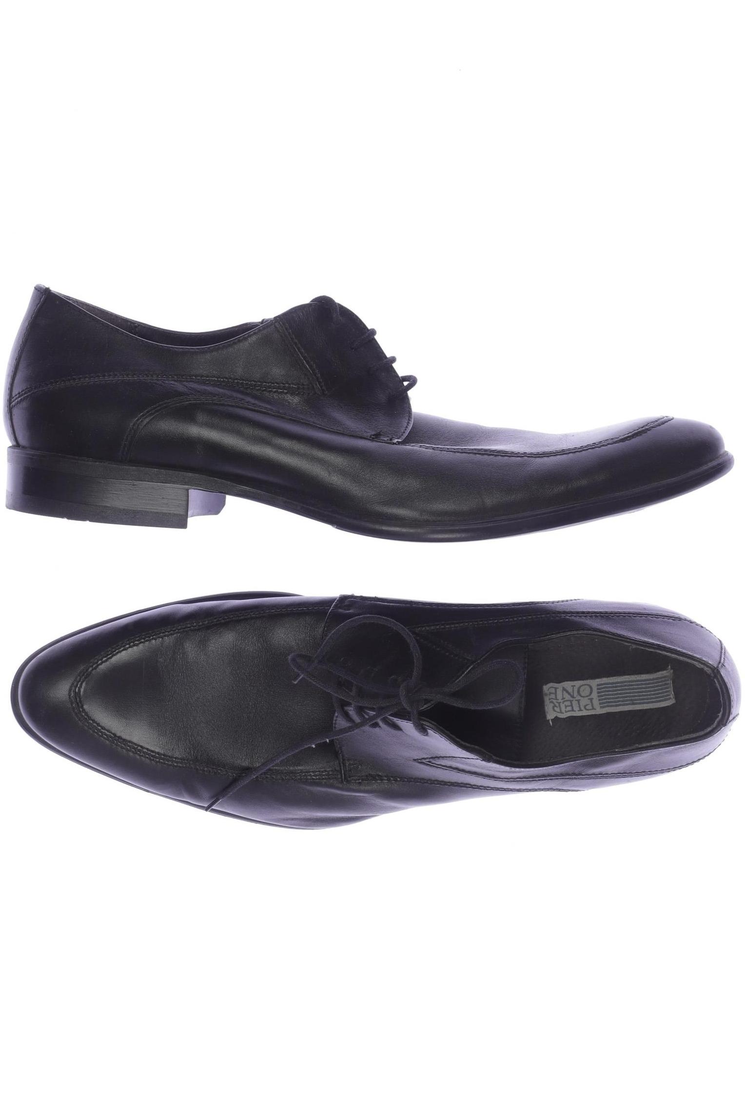 

pier one Herren Halbschuh, schwarz, Gr. 45
