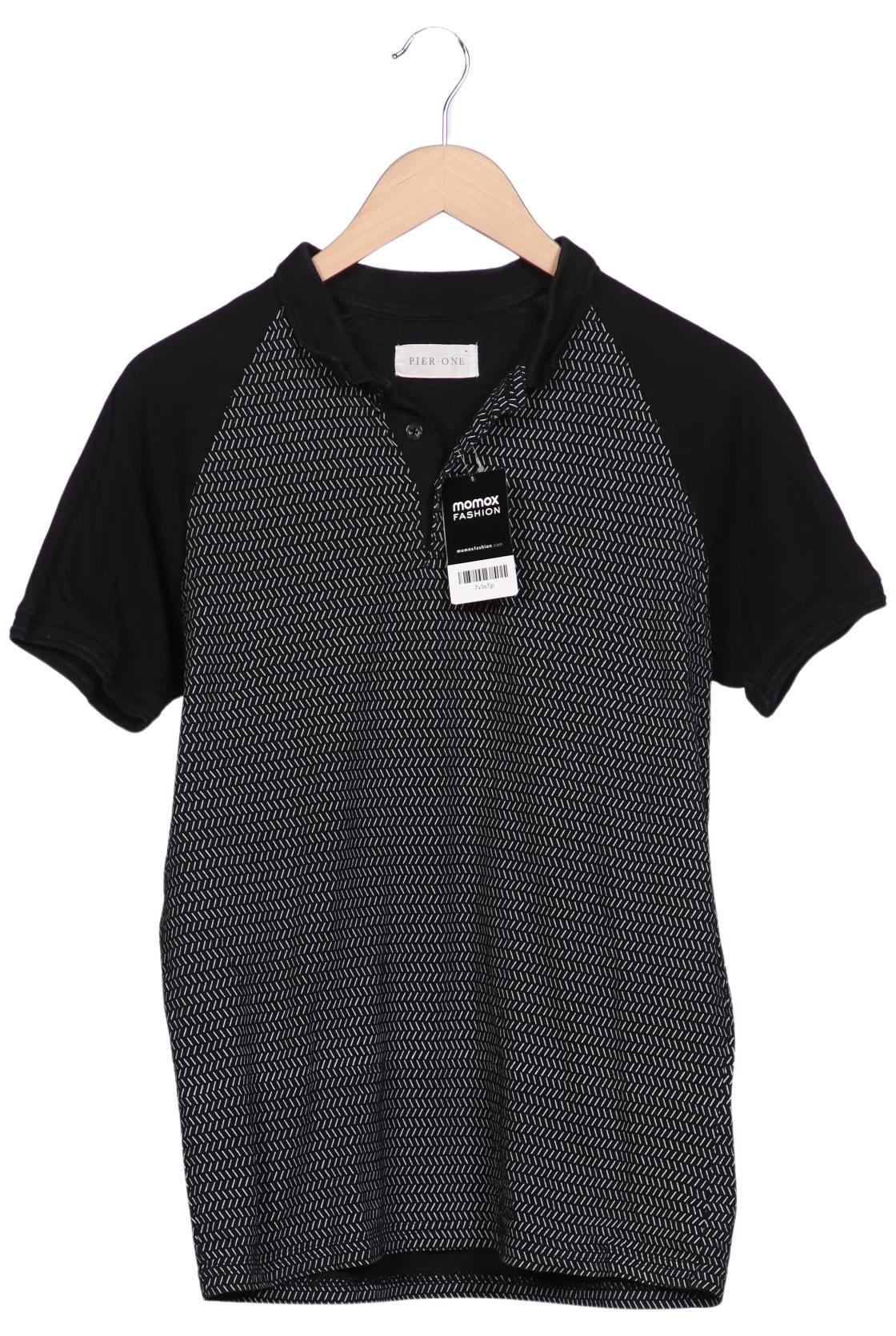Thumbnail - pier one Herren Poloshirt, schwarz, Gr. 48