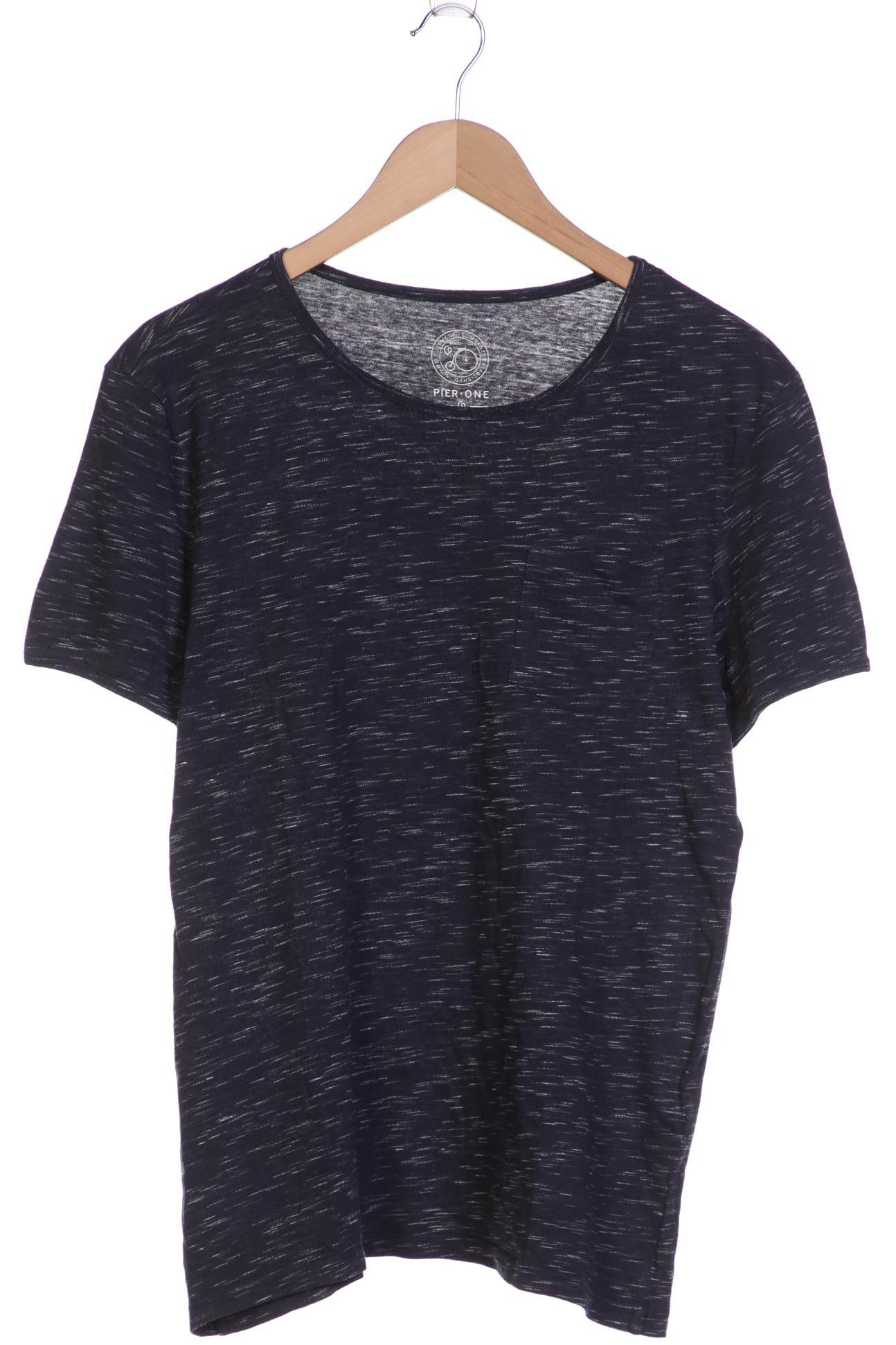

pier one Herren T-Shirt, marineblau, Gr. 52