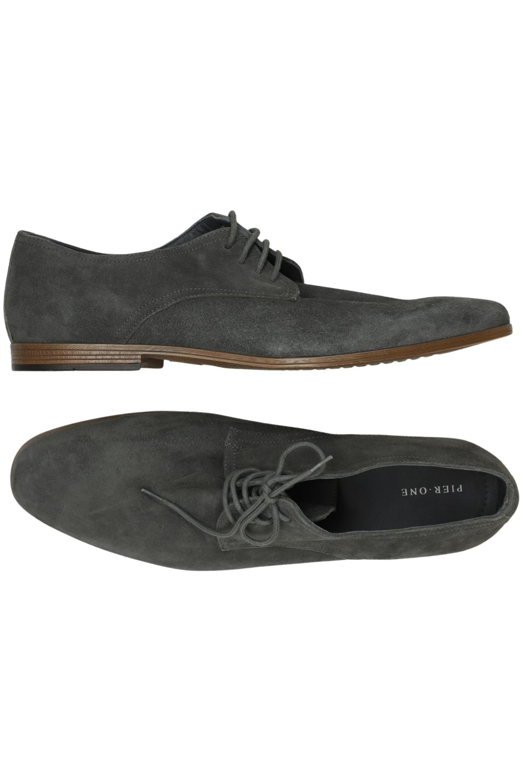 

pier one Herren Halbschuh, grau, Gr. 45