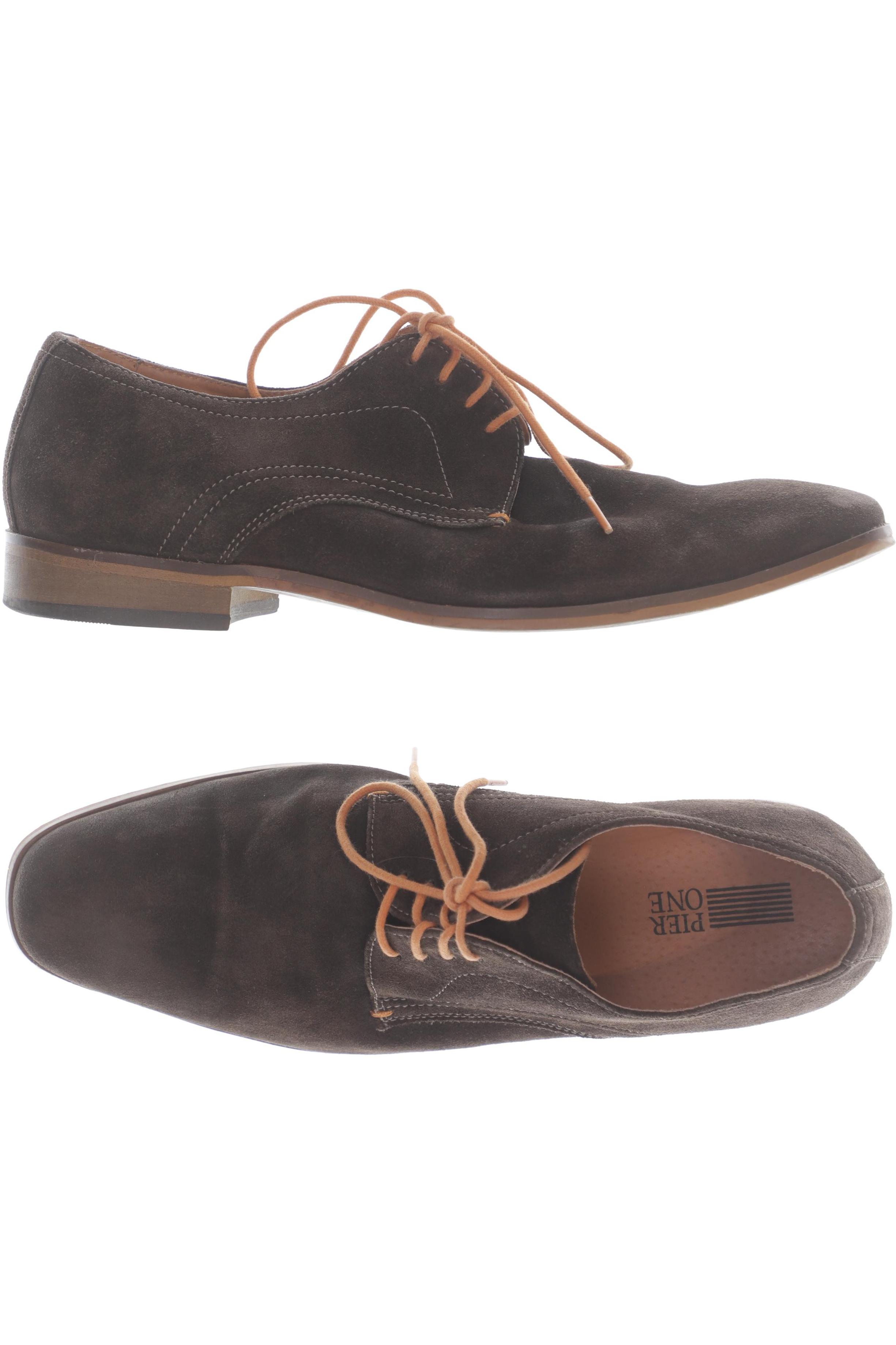 

pier one Herren Halbschuh, braun, Gr. 42