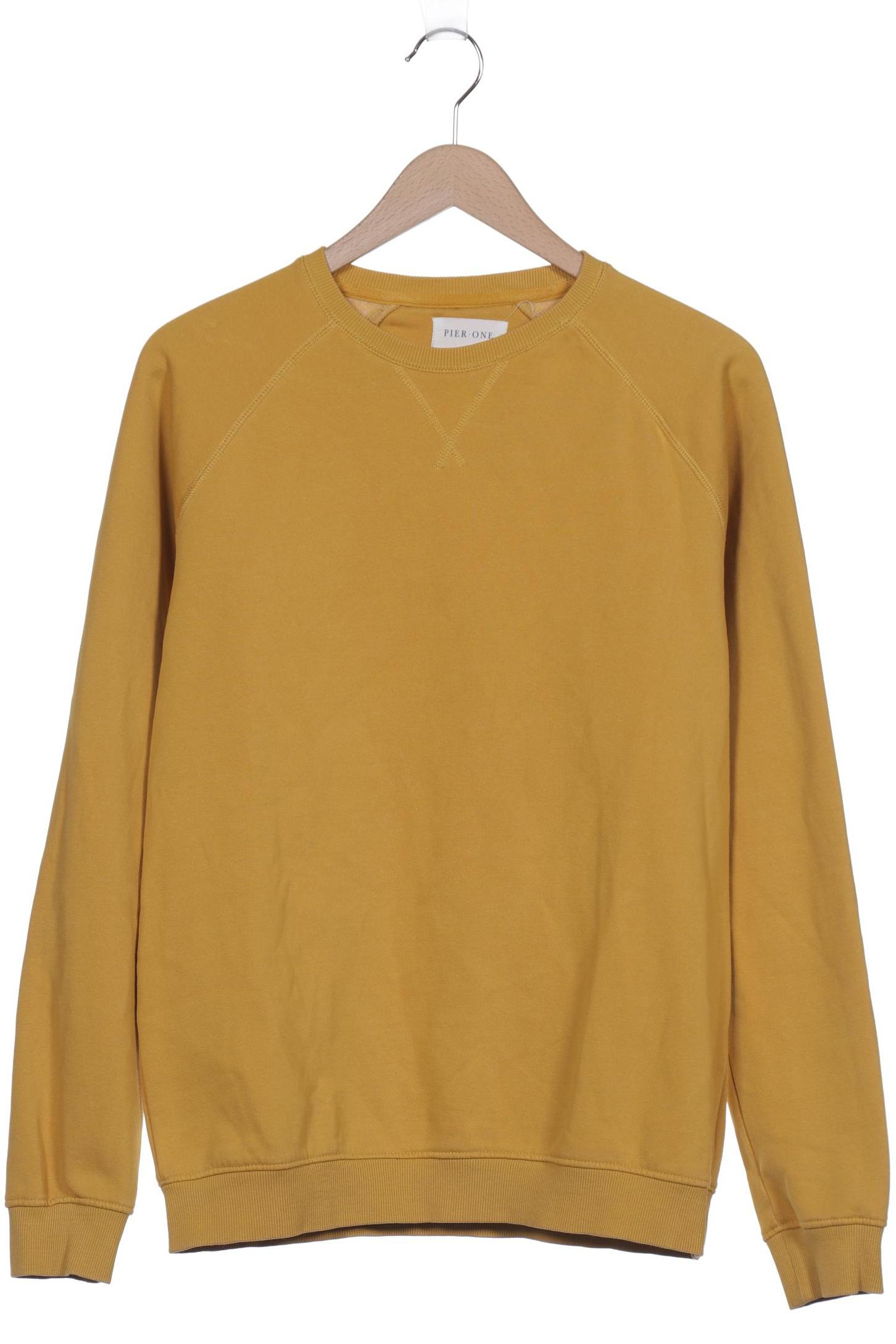 

pier one Herren Sweatshirt, gelb, Gr. 56
