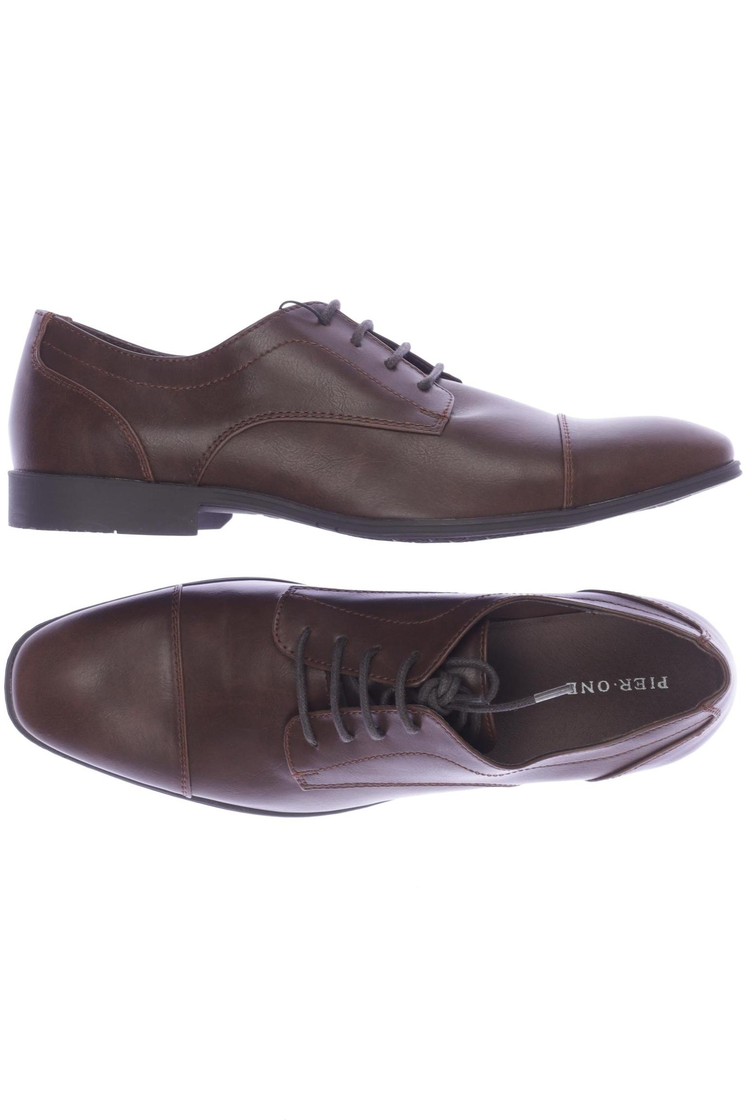 

pier one Herren Halbschuh, braun, Gr. 42