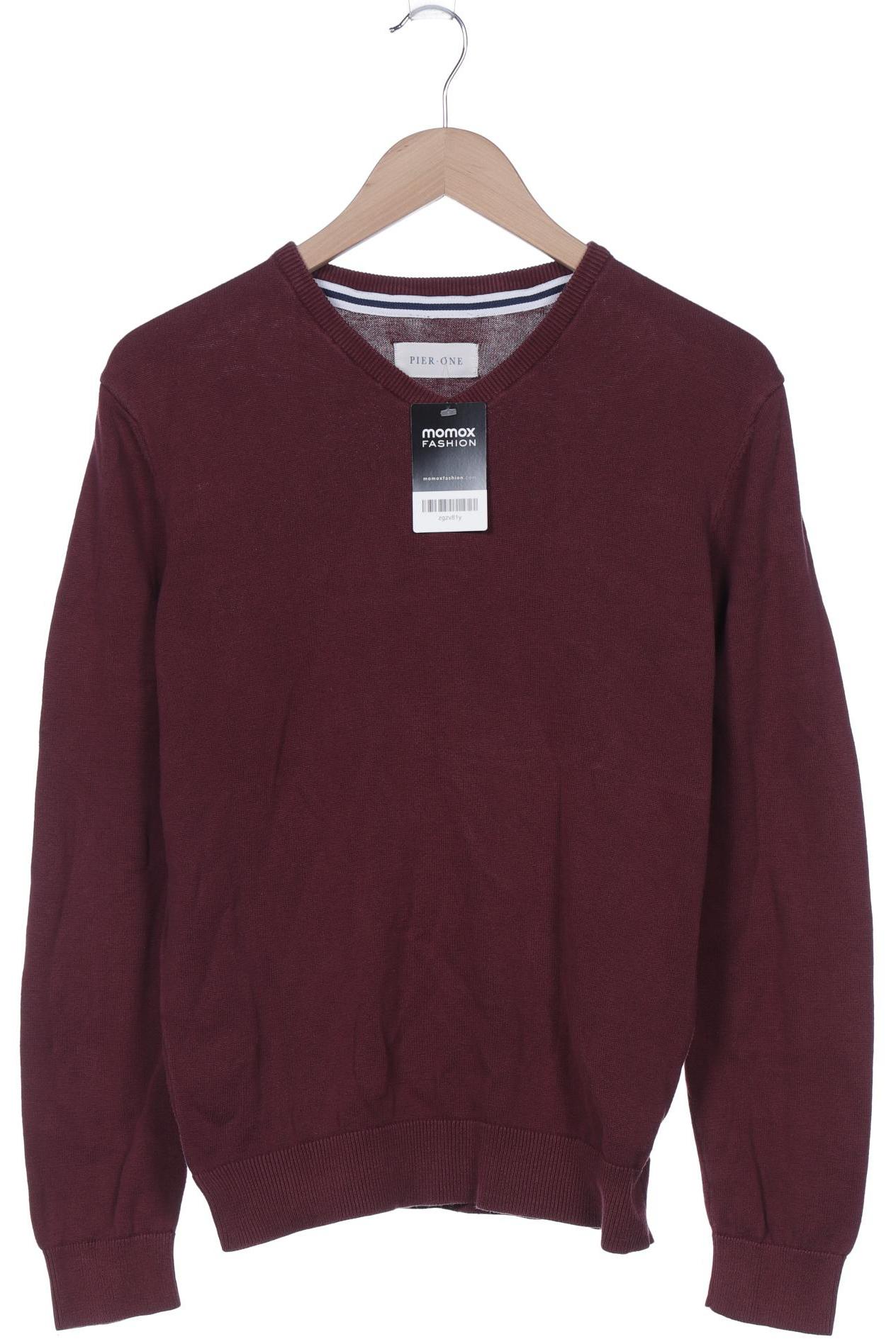

pier one Herren Pullover, bordeaux, Gr. 48