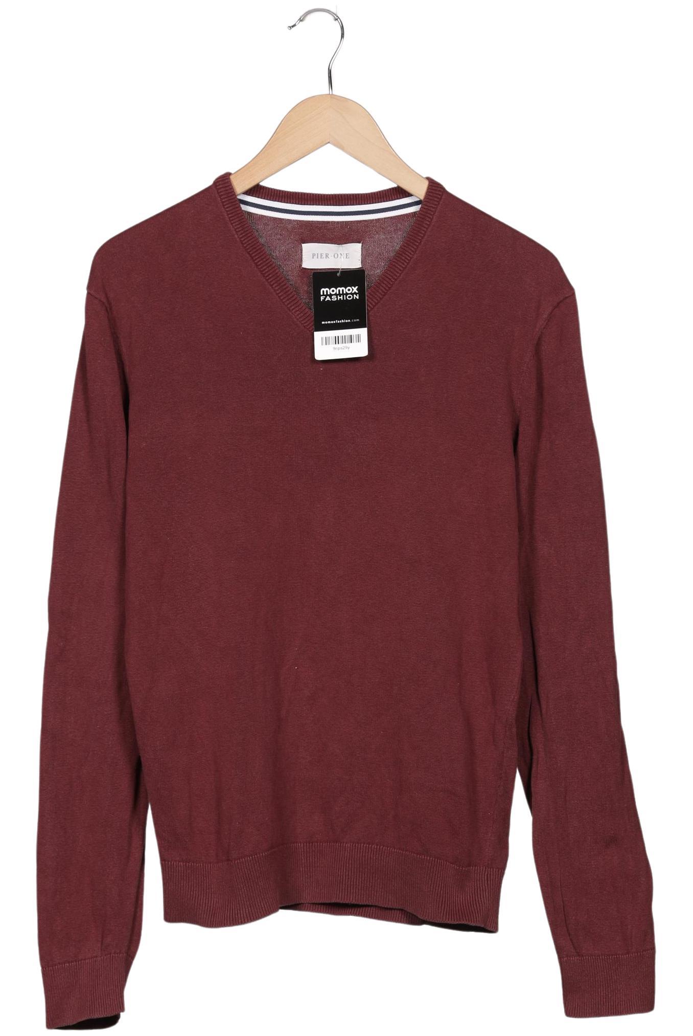Thumbnail - pier one Herren Pullover, bordeaux, Gr. 48
