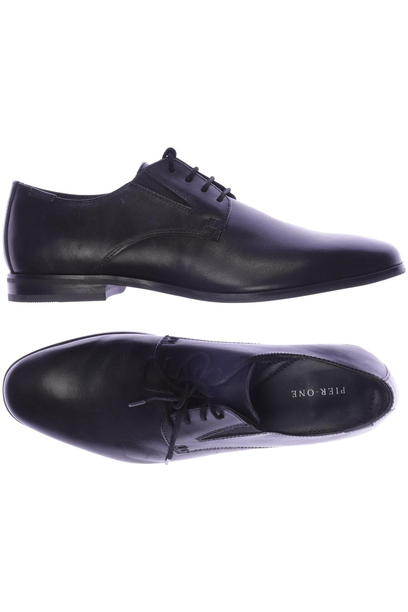 

pier one Herren Halbschuh, schwarz, Gr. 40